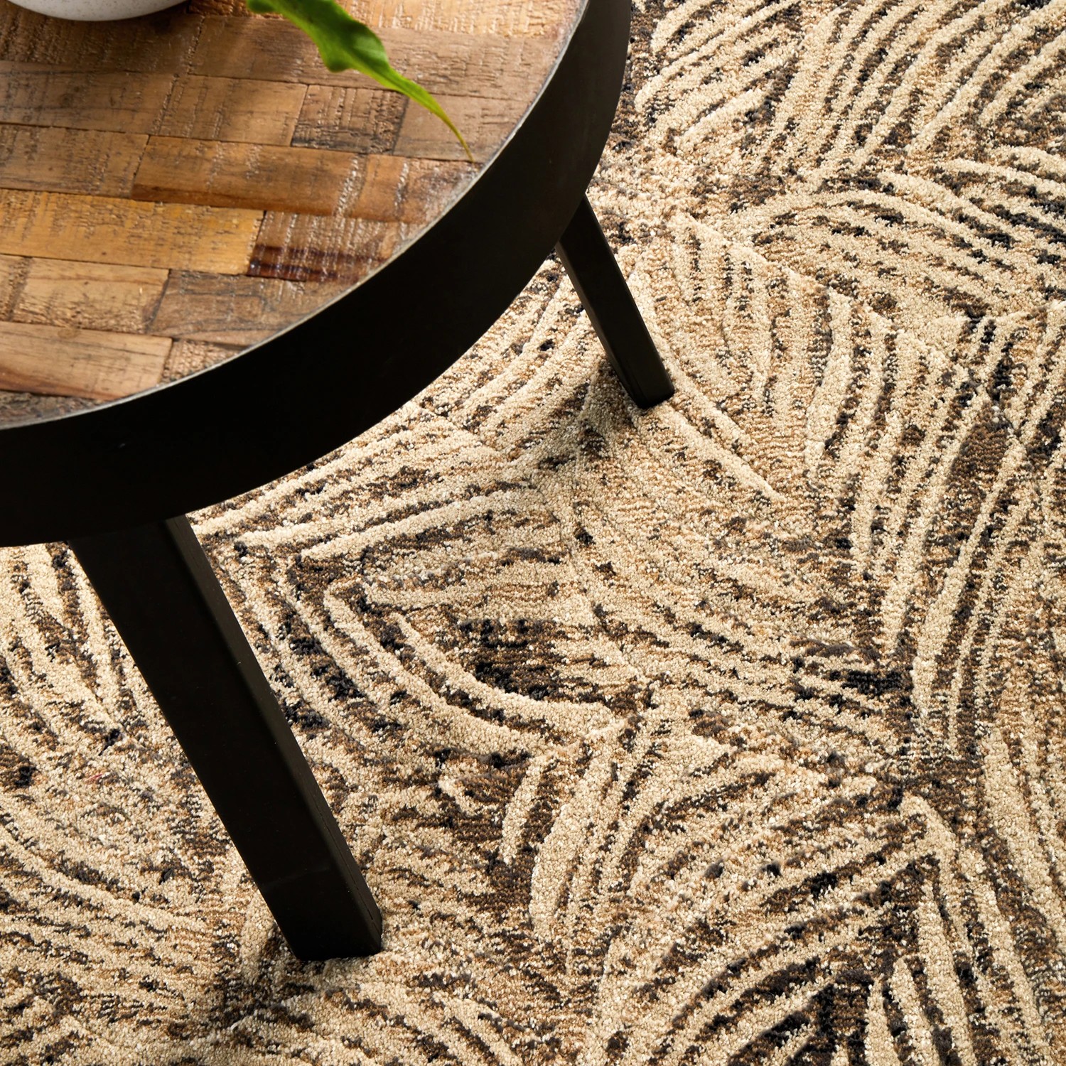 8 Common Ground Rugs Wonderland 230x160cm - Medium Power Loomed Pet Friendly Floor Rug - Beige, 8 of 9