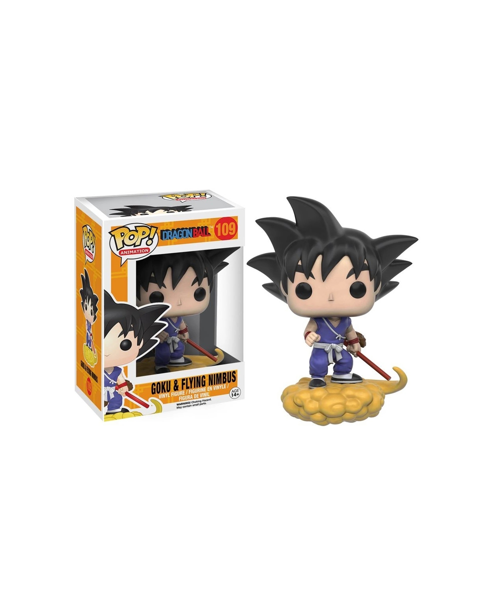 1 Pop Vinyl Figurine Dragon Ball - Goku And Nimbus Action Figure 10cm Collectible - Multi, 1 of 3