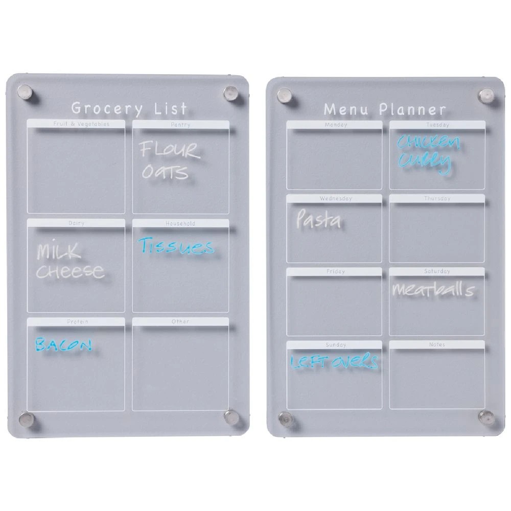 3 Otto 2.7mm Acrylic Meal Planner Board 200 x 300mm 2 Pack, 3 of 5
