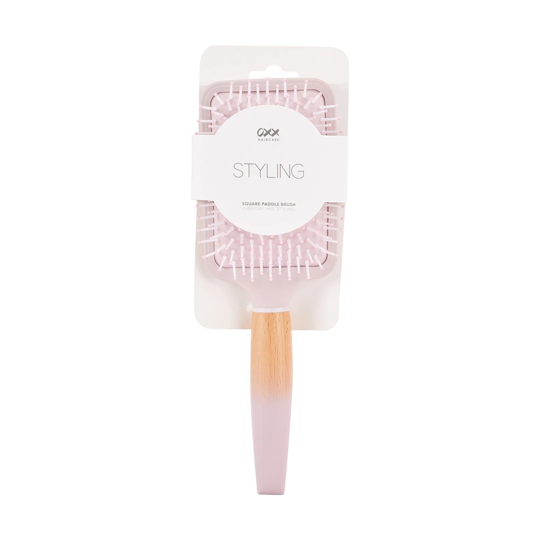 6 OXX Haircare Styling Square Paddle Brush - Pink Ombre, 6 of 6