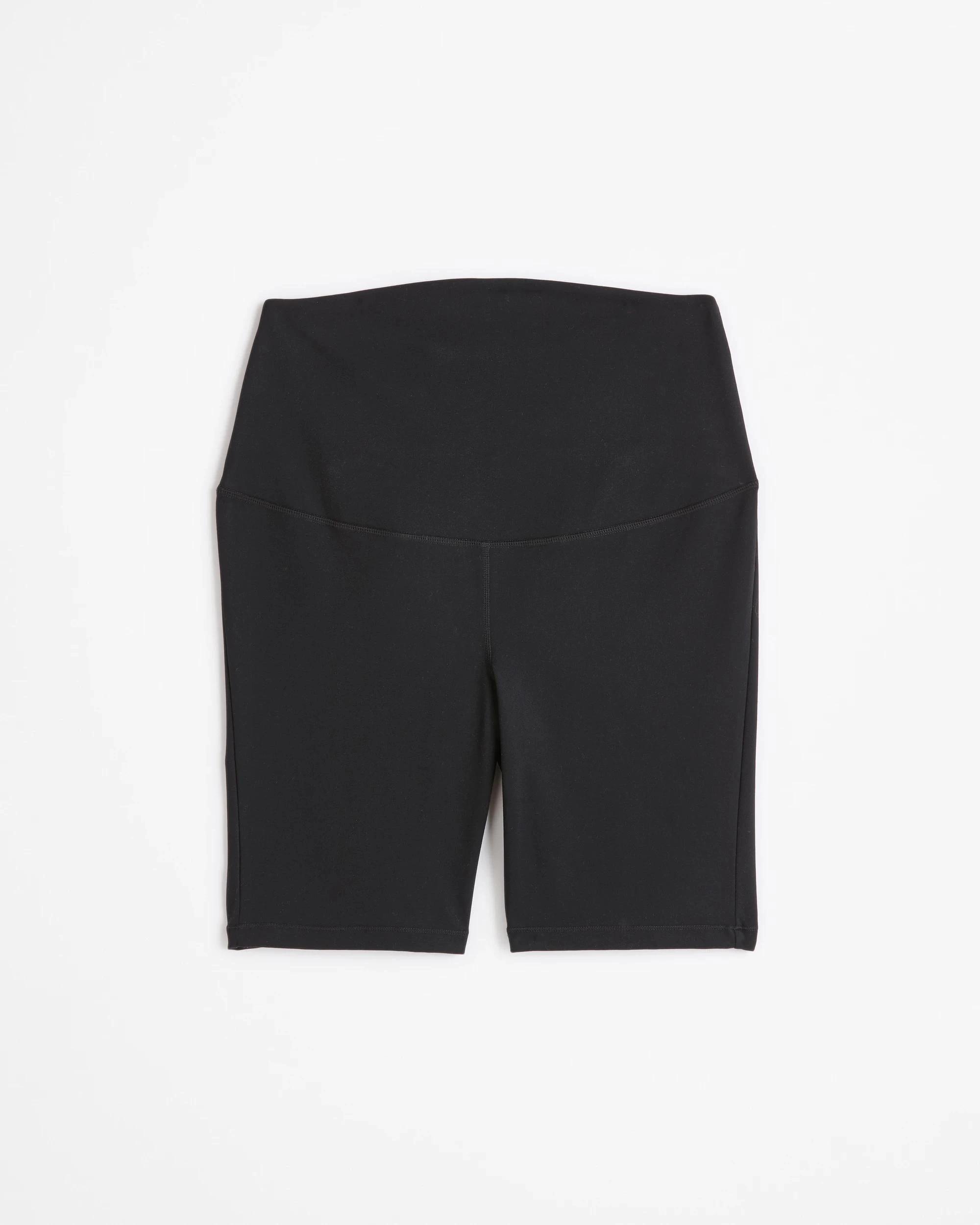 1 Target Maternity Studio Soft Bike Shorts BLACK, 1 of 7
