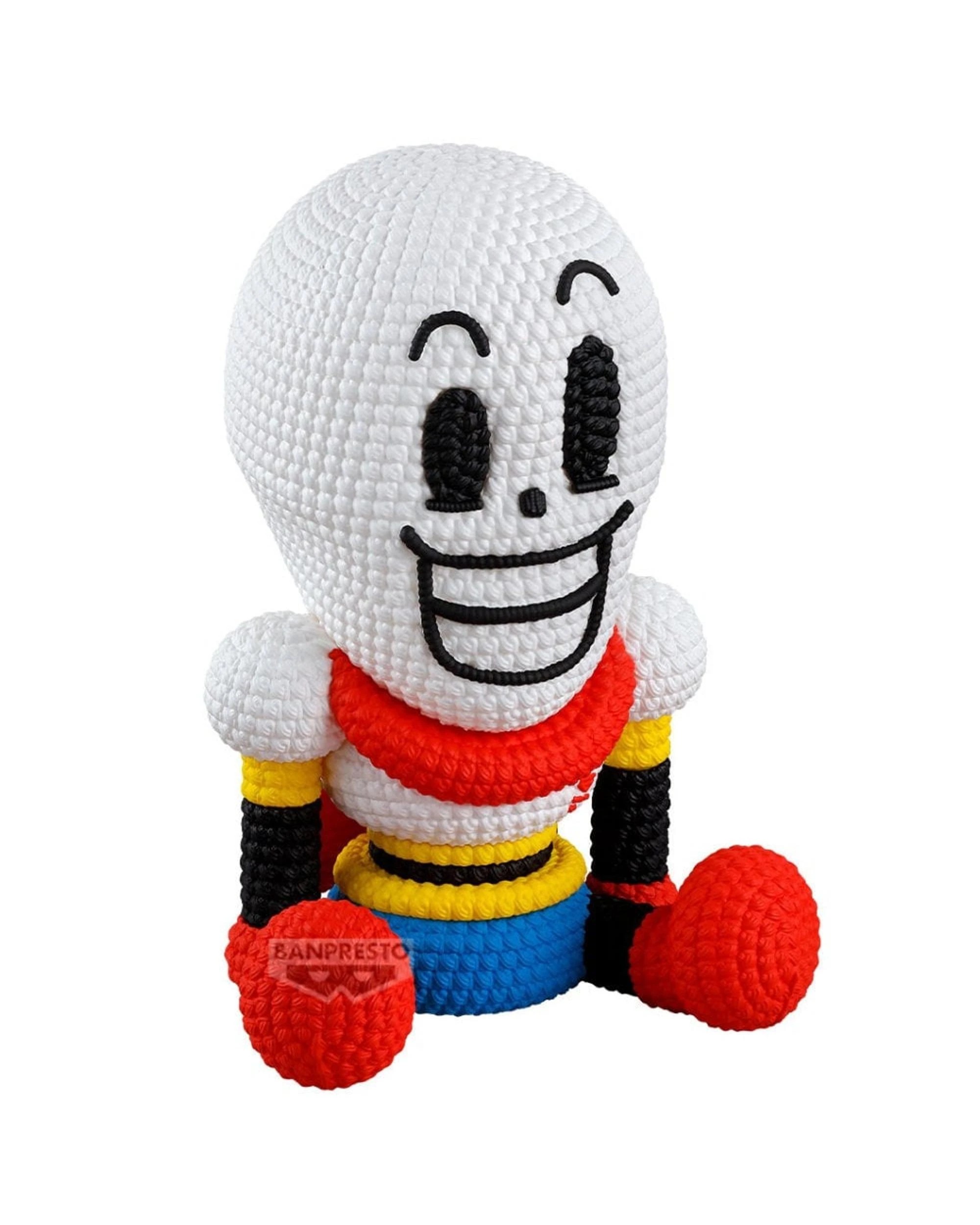 2 Banpresto Undertale Papyrus Amicot Prize Figure, 2 of 4