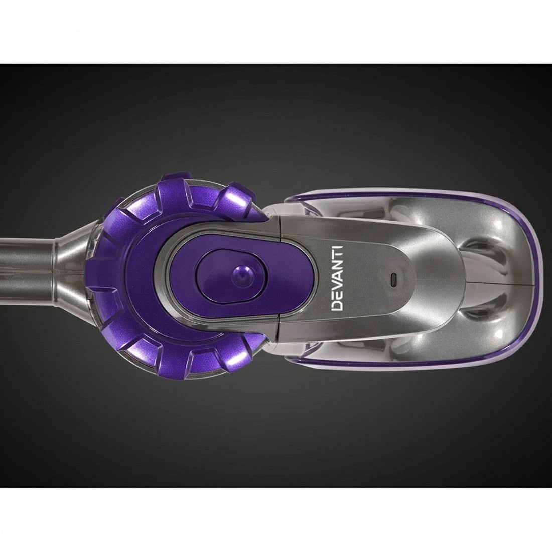 3 Devanti Stick Vacuum Cleaner Cordless Roller Brush 150W Purple - Purple, 3 of 6