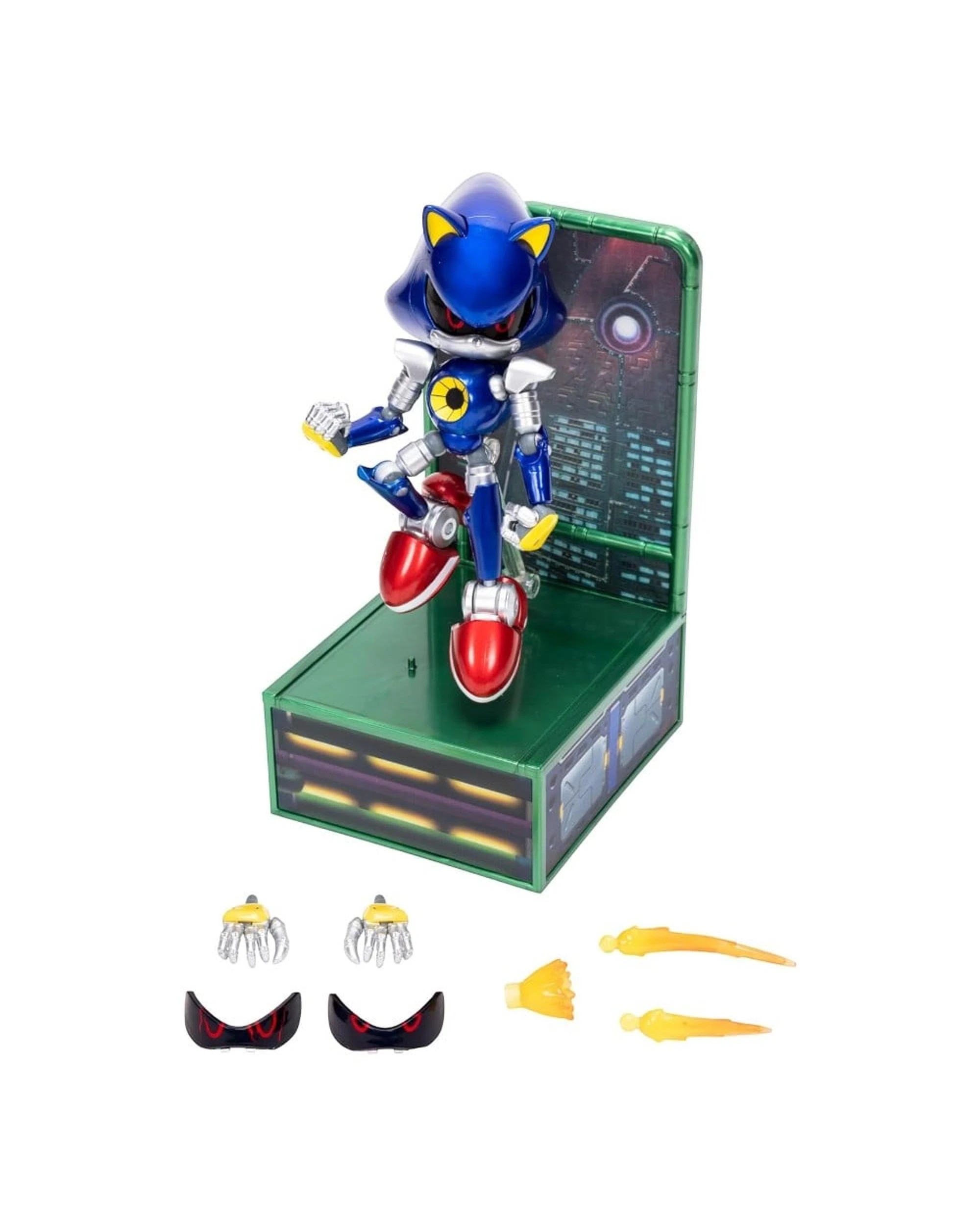 4 Sonic The Hedgehog Modern Metal Sonic Collectors Edition 6 Inch Figure, 4 of 9