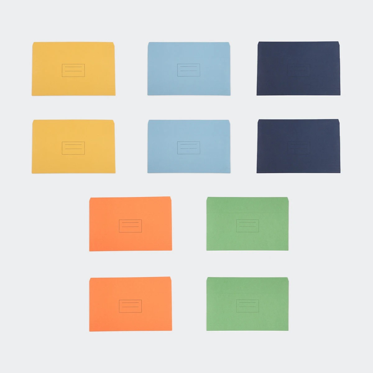 5 10 Pack Foolscap Manilla Document Wallets, 5 of 6