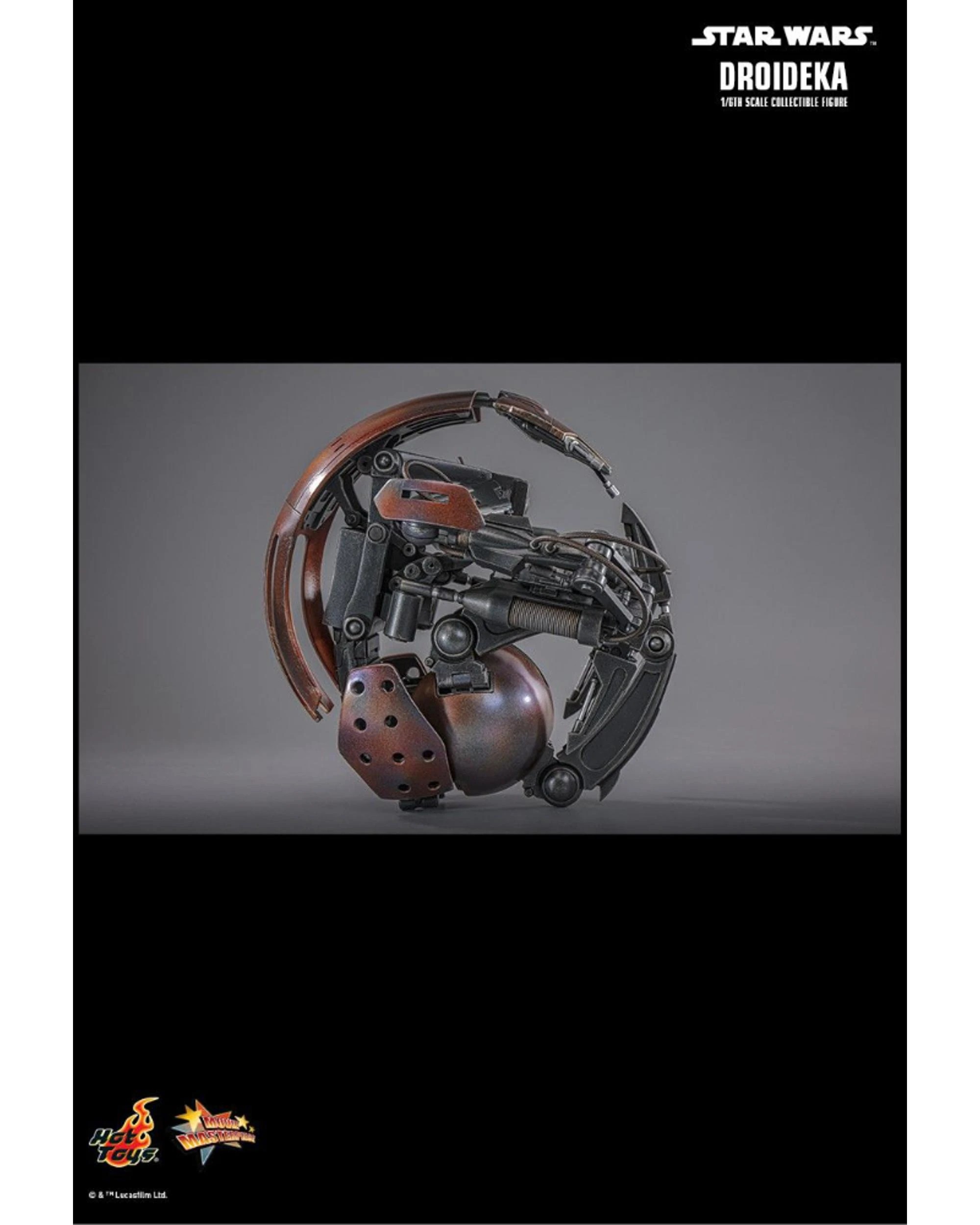 7 Hot Toys Star Wars Episode 1 The Phantom Menace Droideka 1:6 Scale Collectible Action Figure, 7 of 9