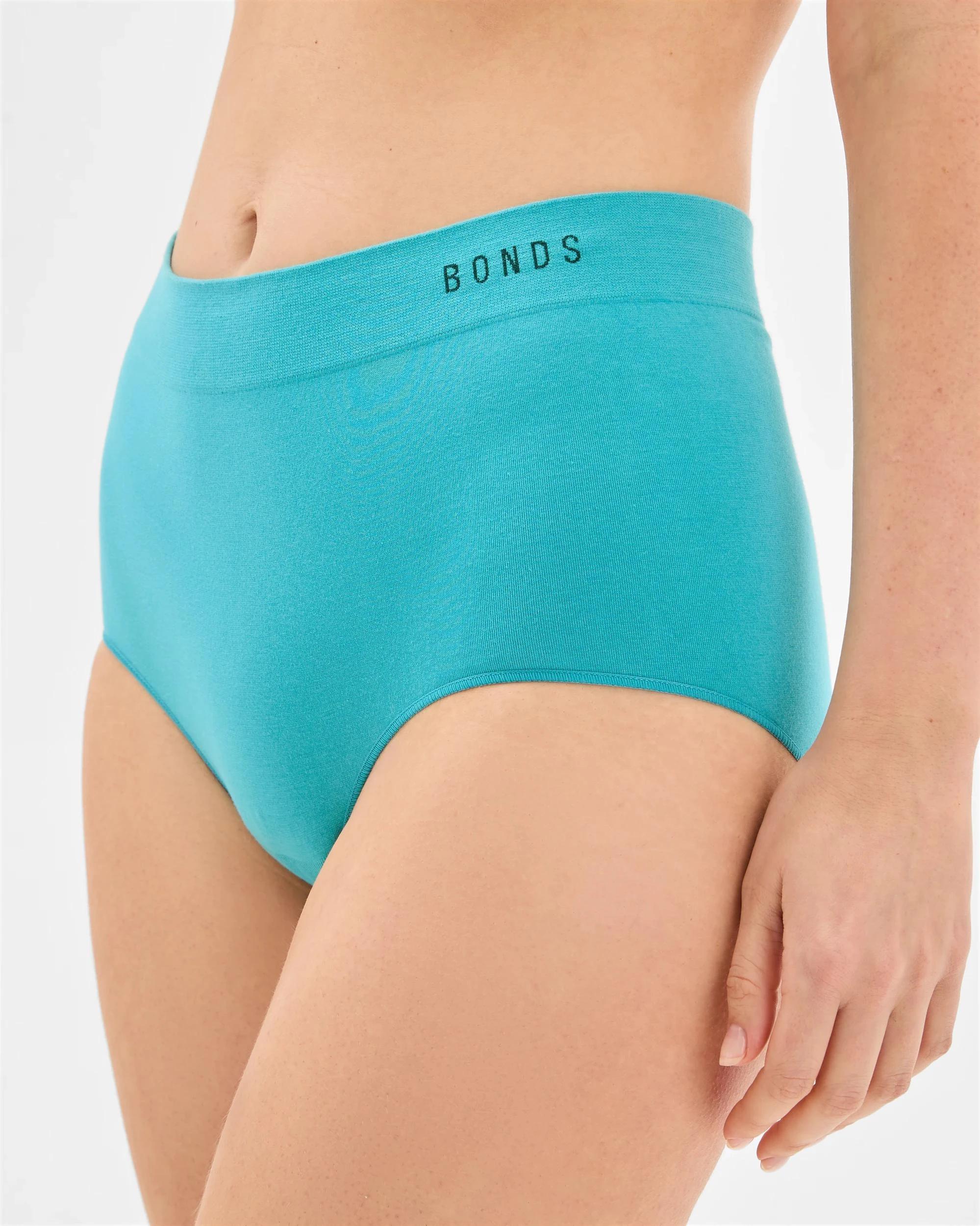 1 Womens Seamless Full Briefs - Bonds CARIBBEAN CURRENT, 1 of 3