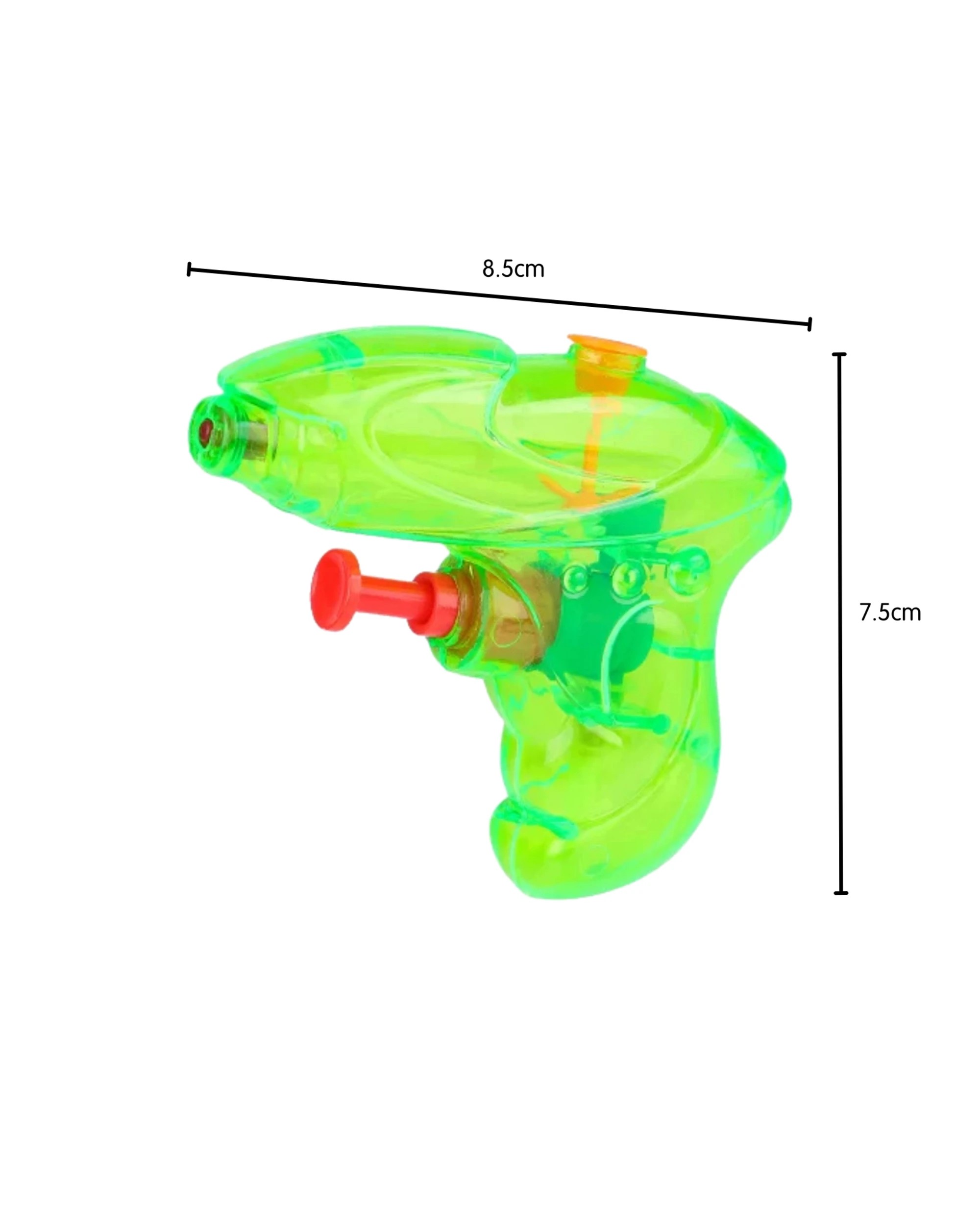 4 Party Maker Pack of 2 Coloured Squirt Guns - Assorted, 4 of 5