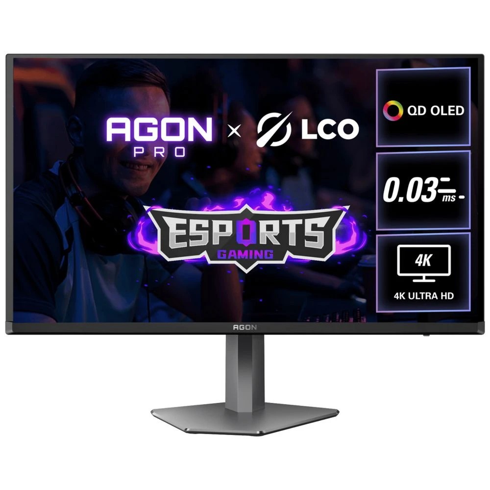 1 AOC 32" 4K 165Hz OLED Monitor AG326UD, 1 of 9