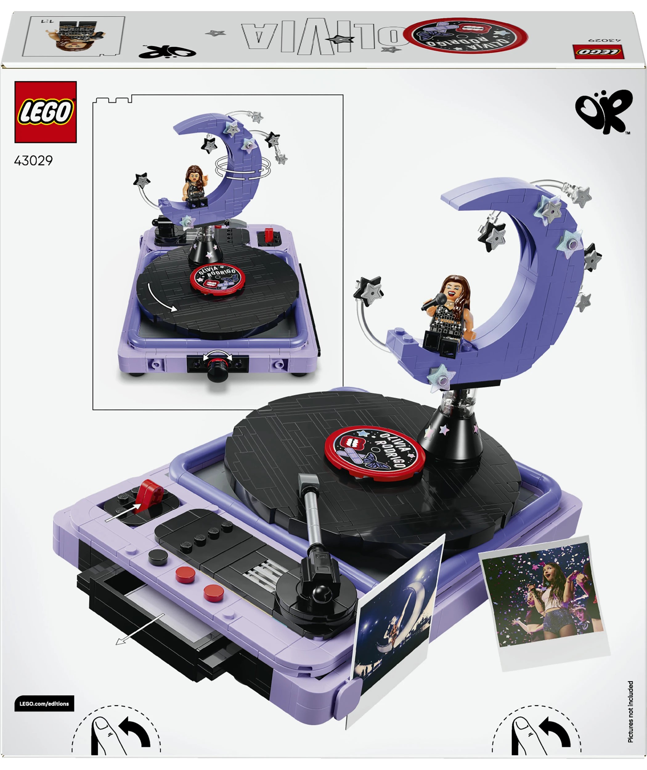 10 LEGO Editions Music Olivia Rodrigo's Concert Moon 43029, 10 of 10