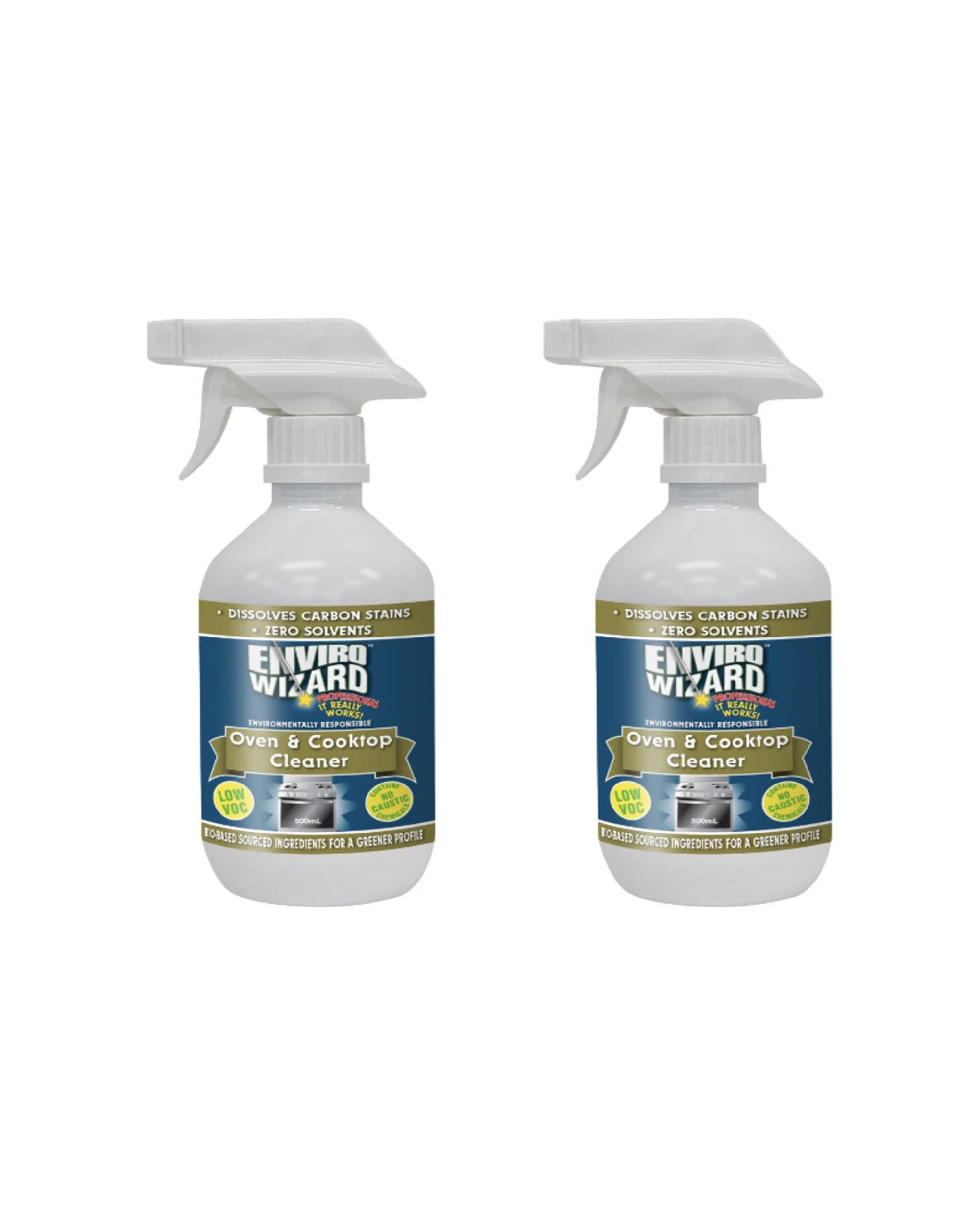1 Enviro Wizard 2PK Oven And Cooktop Cleaner Spray Bottles 500ML - Multi, 1 of 1