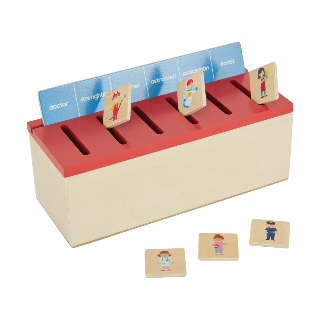 1 43 Piece Wooden Memory Match, 1 of 10