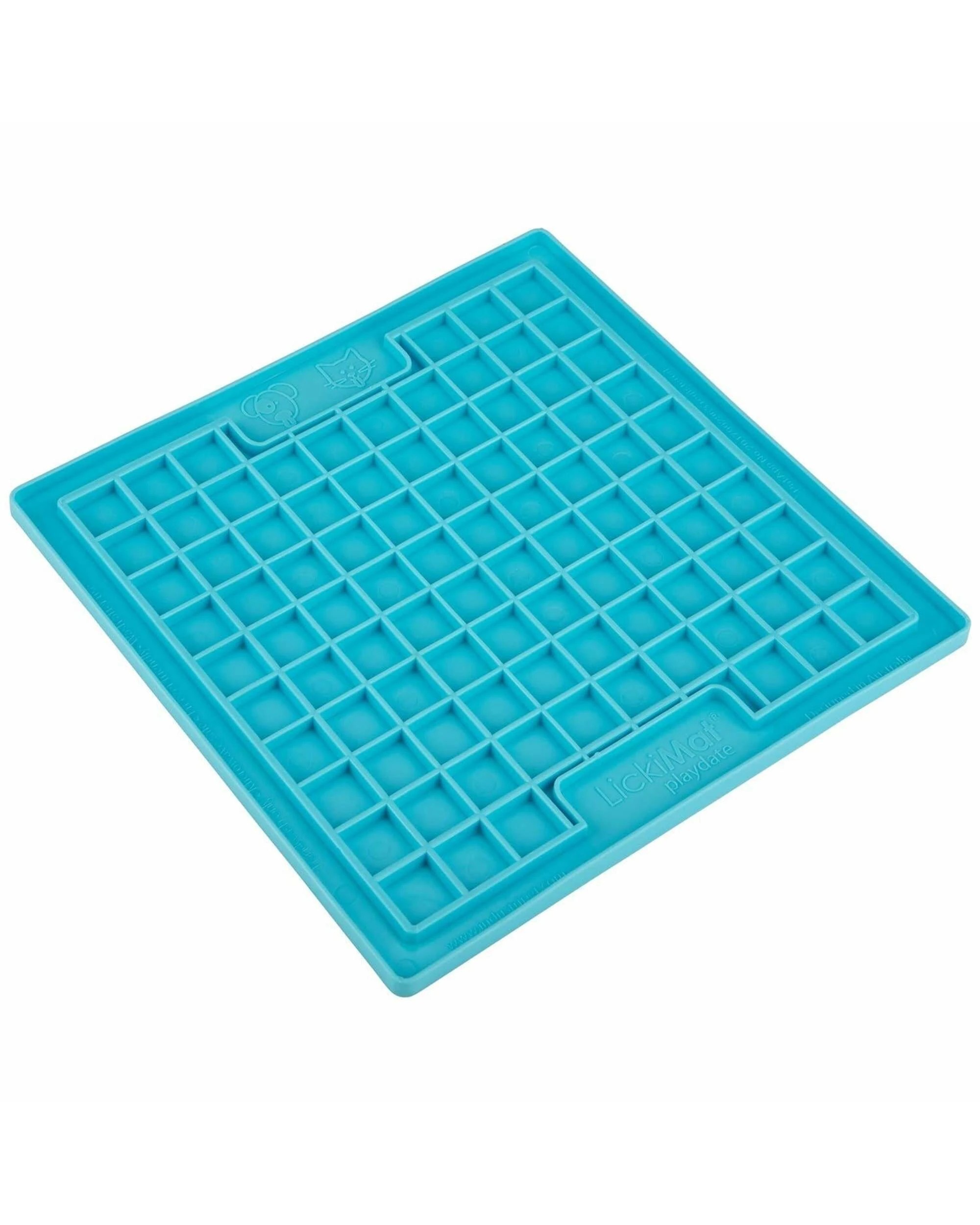 2 Lickimat Dog Feeder Mini Playdate Turquoise, 2 of 2