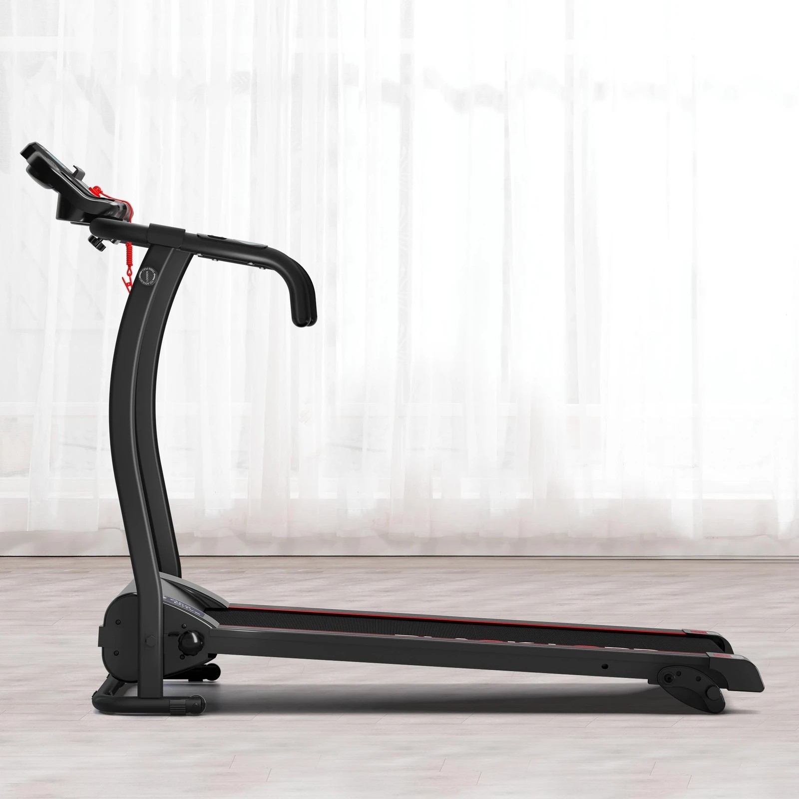 3 Black Lord Treadmill Electric Exercise Running Machine Foldable Walking Pad, 3 of 9