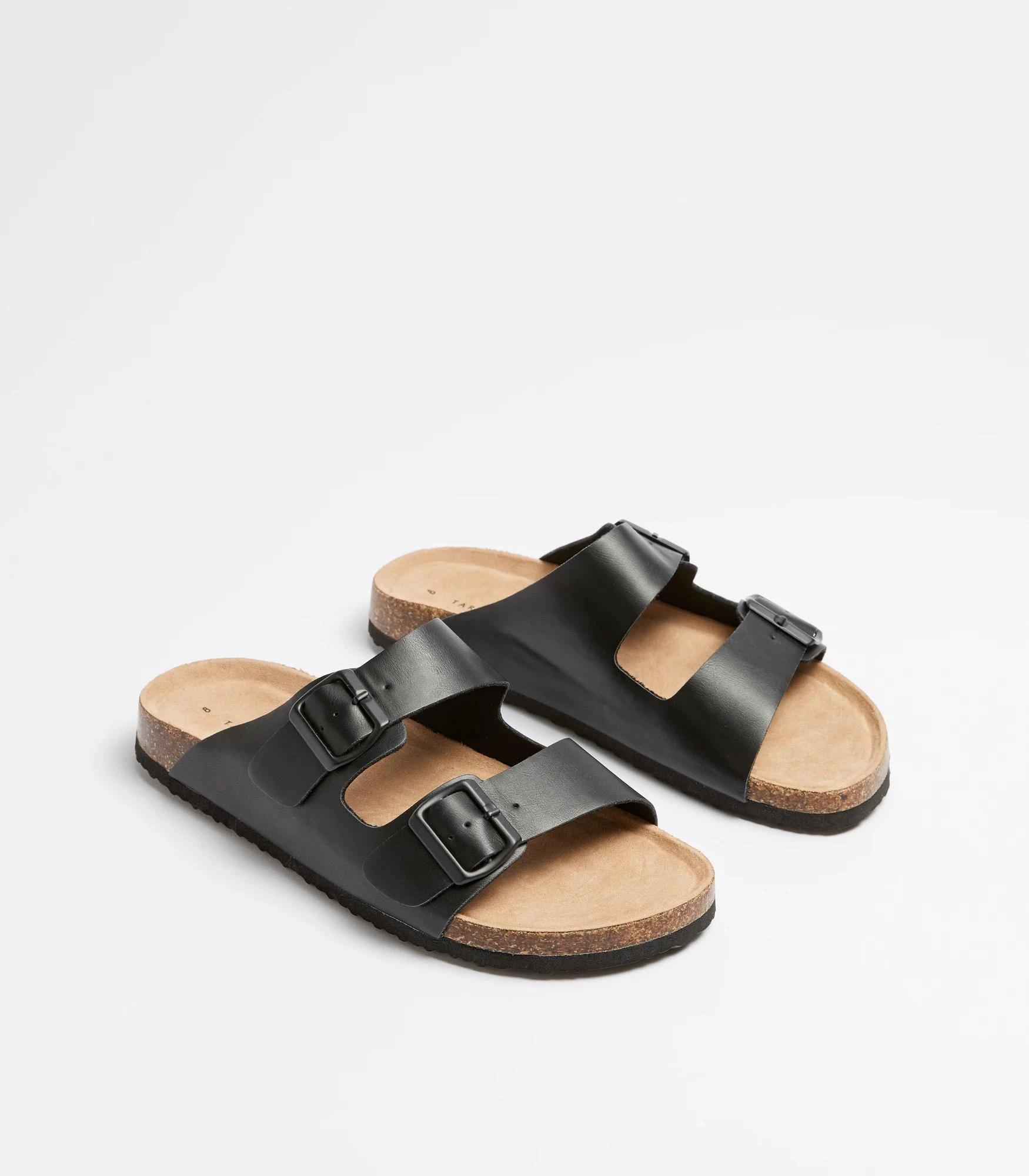 3 Target Mens Moulded Cork Sandals BLACK, 3 of 3
