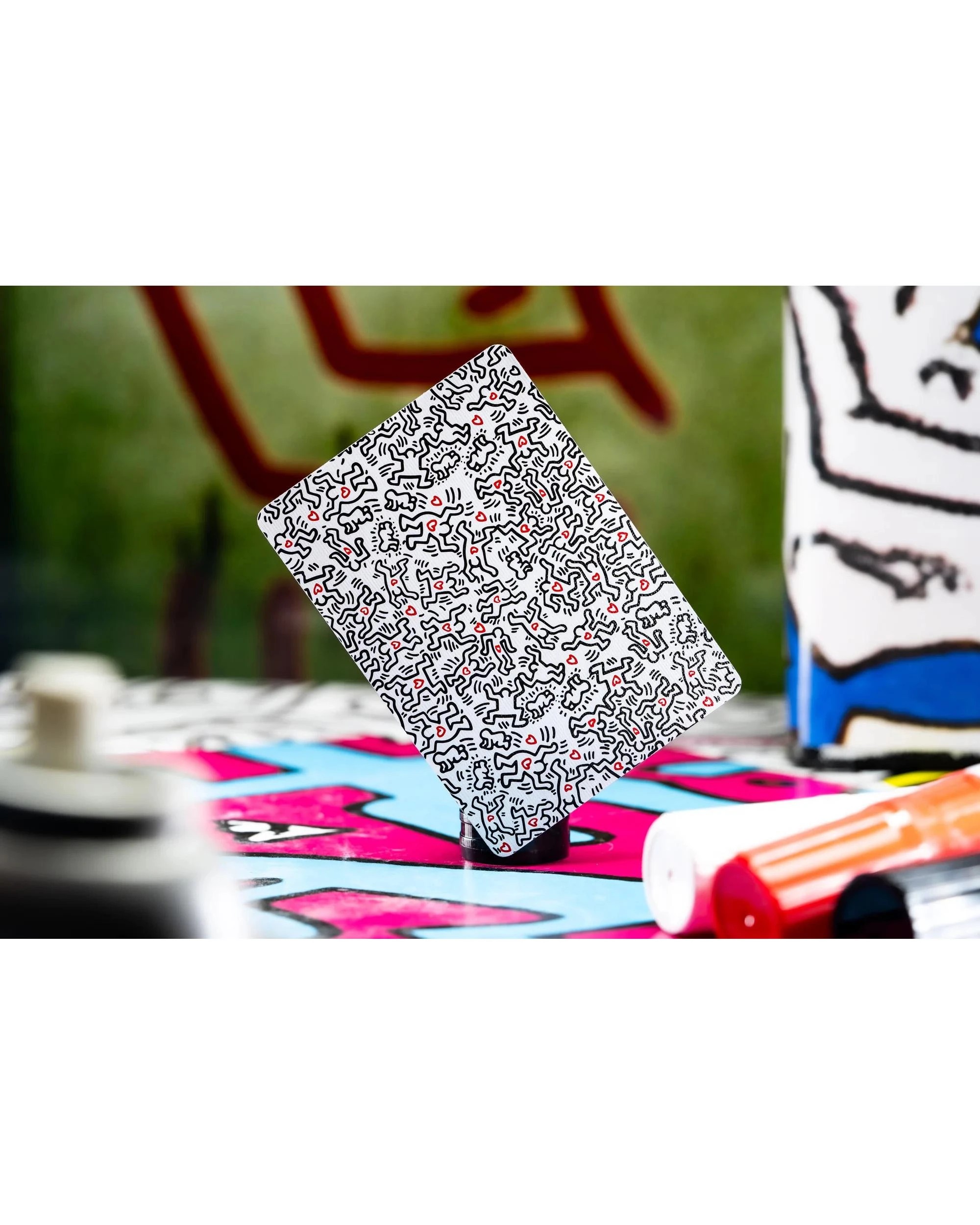 5 theory11 Keith Haring Playing Cards, 5 of 8