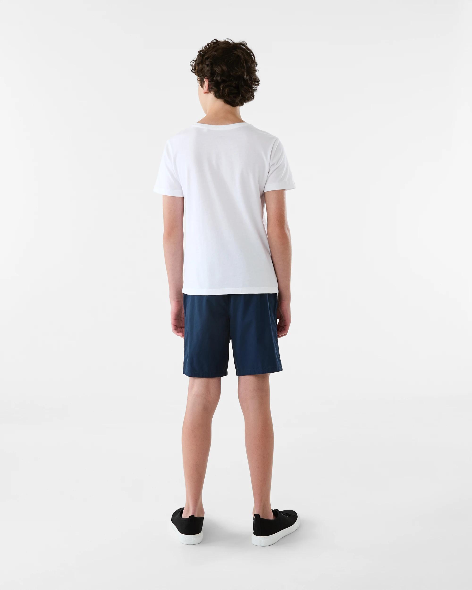 6 Pull-On Twill Shorts Dress Navy, 6 of 6