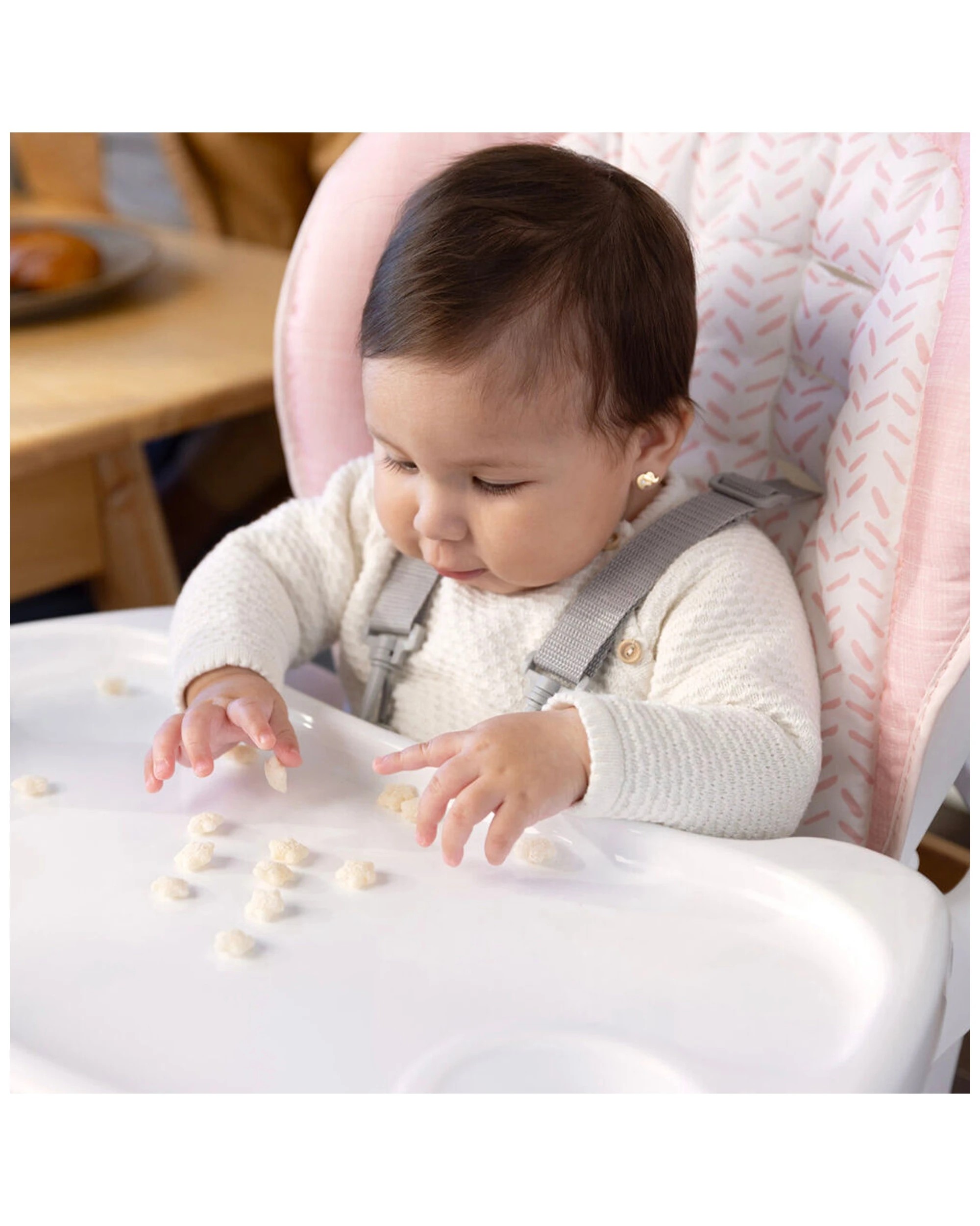 3 Ingenuity Trio Foldaway 6-in-1 Baby High Chair With Detachable Booster - Pink, 3 of 4