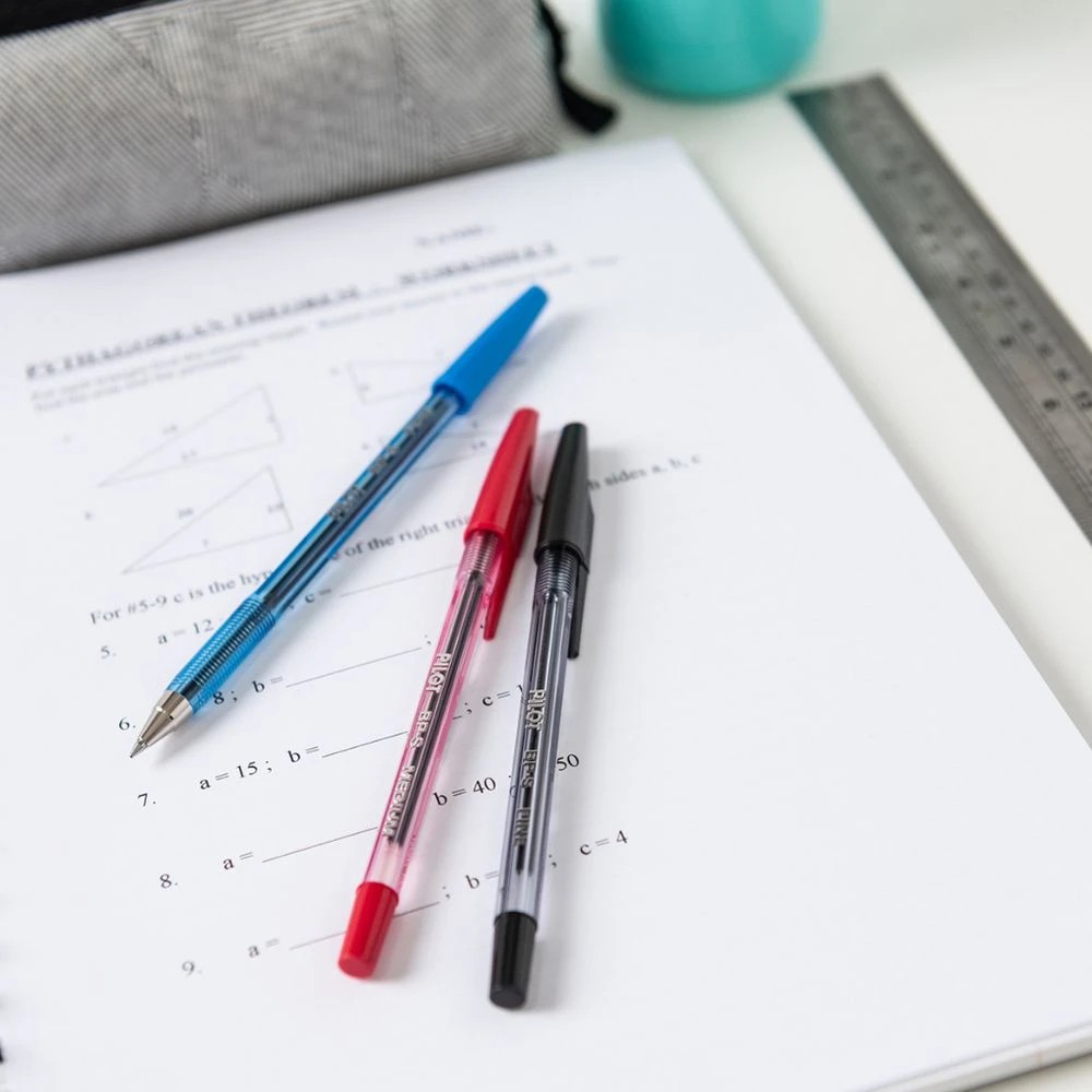 6 PILOT BP-S Ballpoint Pen Fine 0.7mm Black 4 Pack, 6 of 8