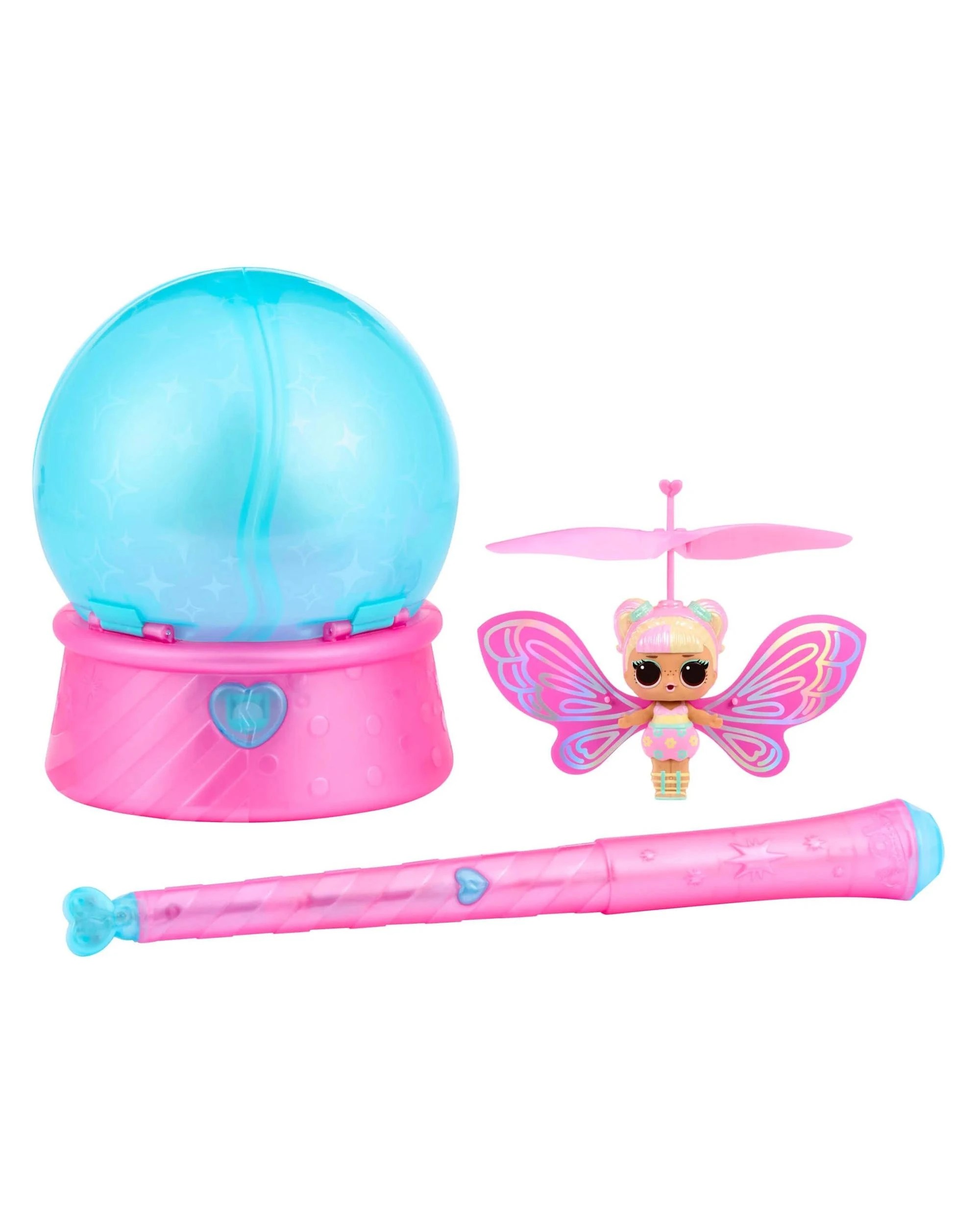 2 L.O.L. Surprise Magic Flyers Fairies Tots Flower Child Flying Doll, 2 of 6