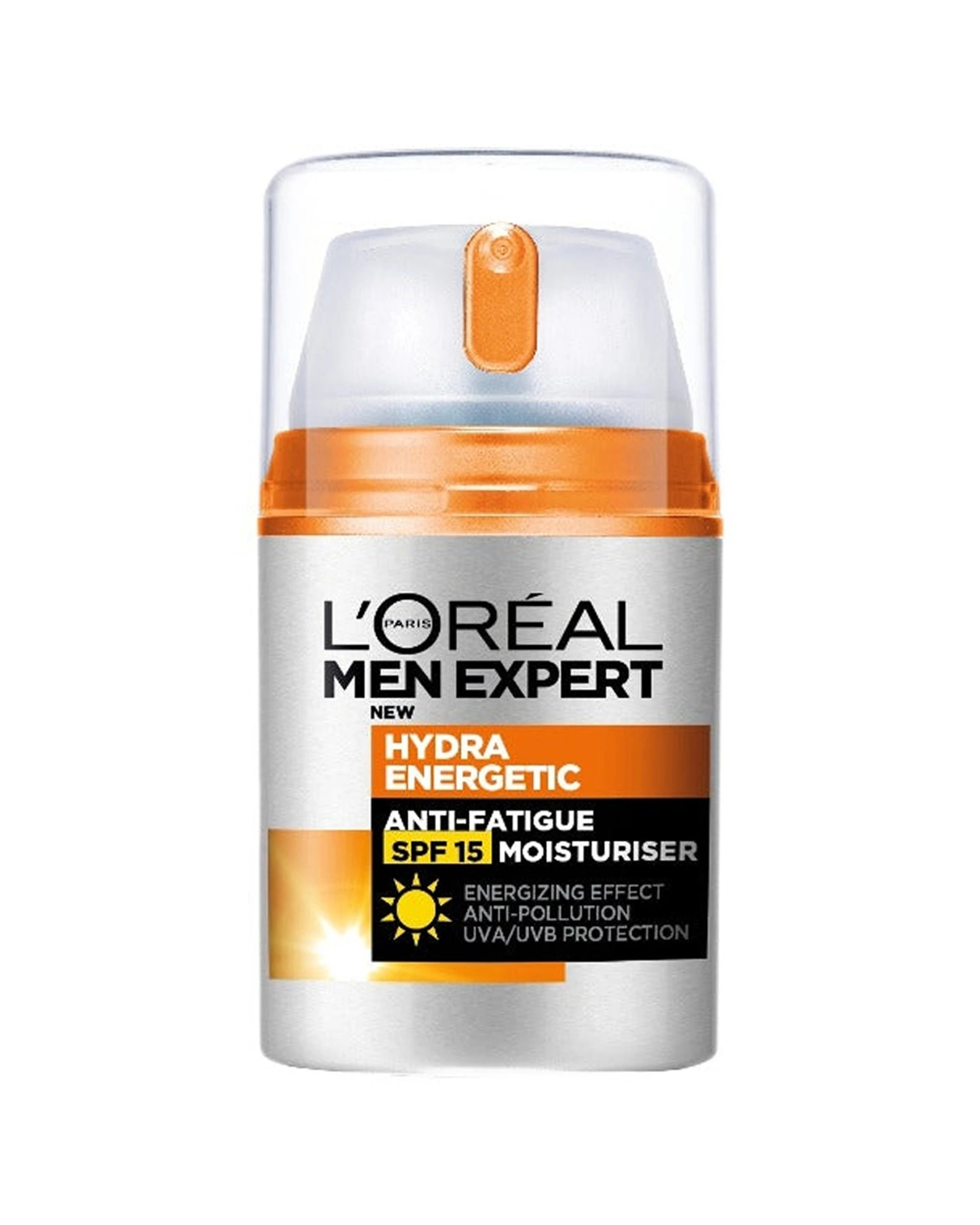1 L'Oreal Paris Men Expert Hydra Energetic Anti Fatigue Moisturiser SPF15 50ml - Multi, 1 of 2