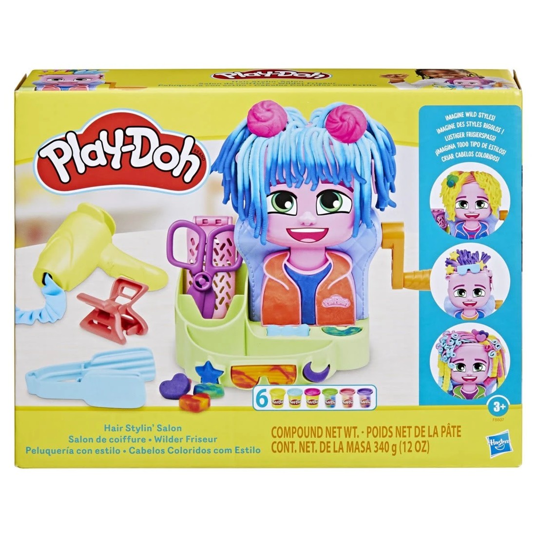1 Play-Doh Hair Stylin' Salon Playset, 1 of 7
