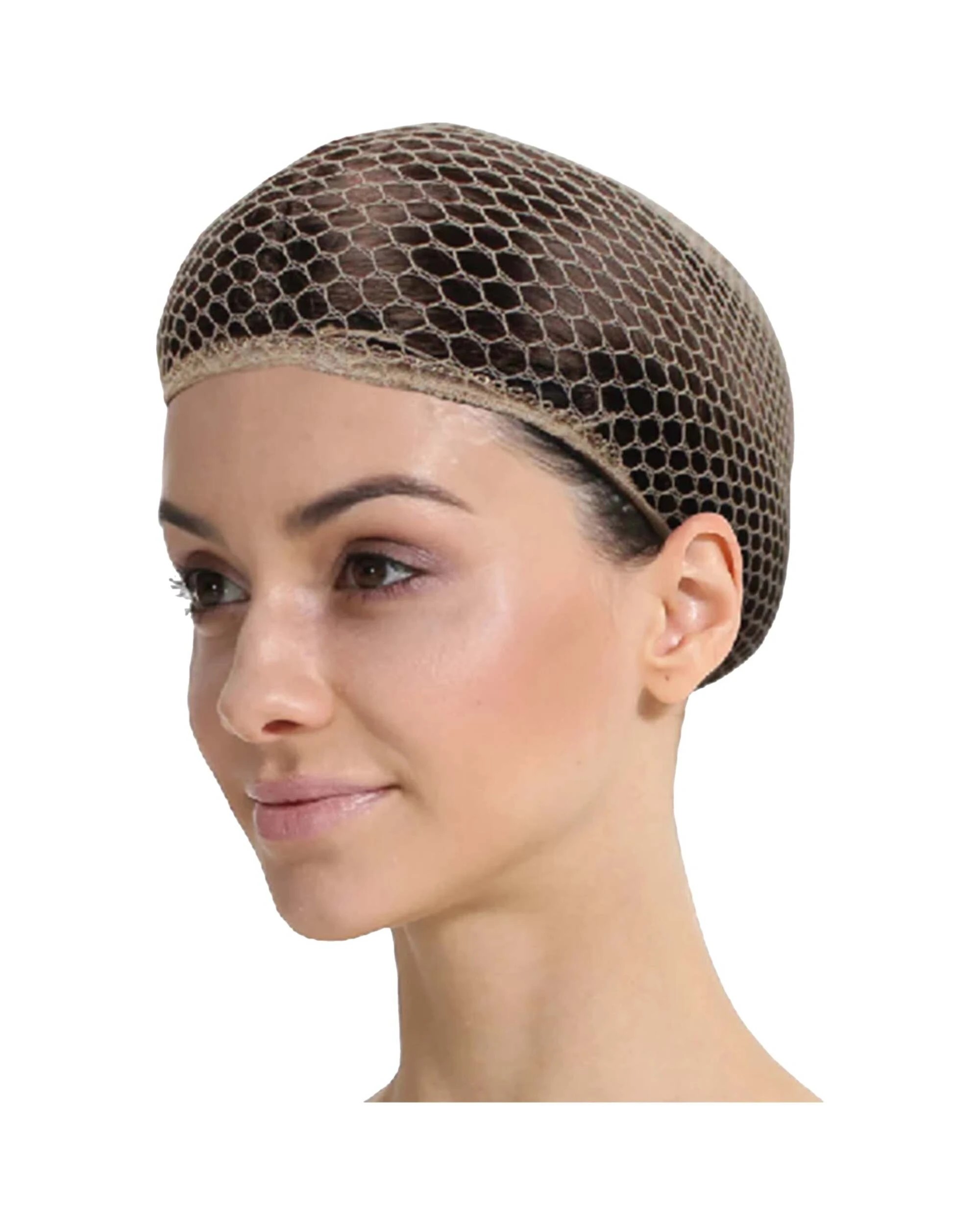 1 JD Party Natural Wig Cap - One Size - Natural, 1 of 3