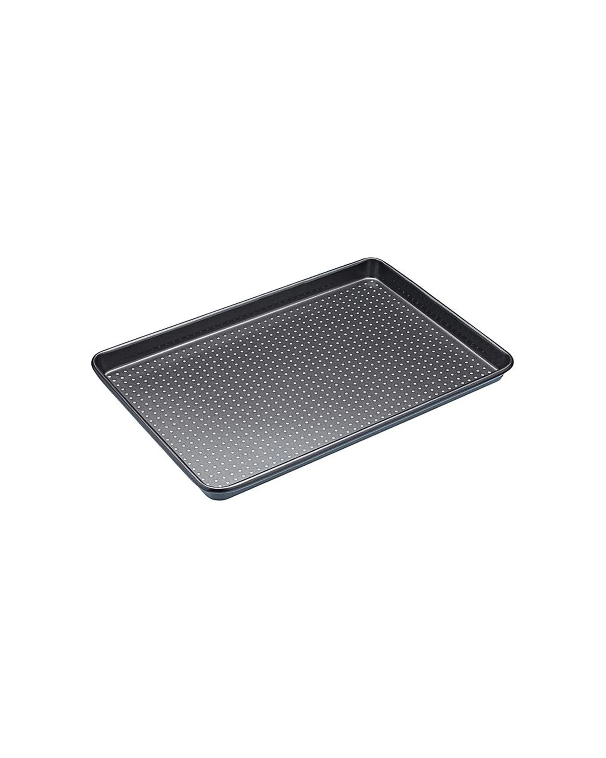 1 Mastercraft Baking Cookie Tray 39.5x27cm Heavy-Duty Carbon - Black, 1 of 1