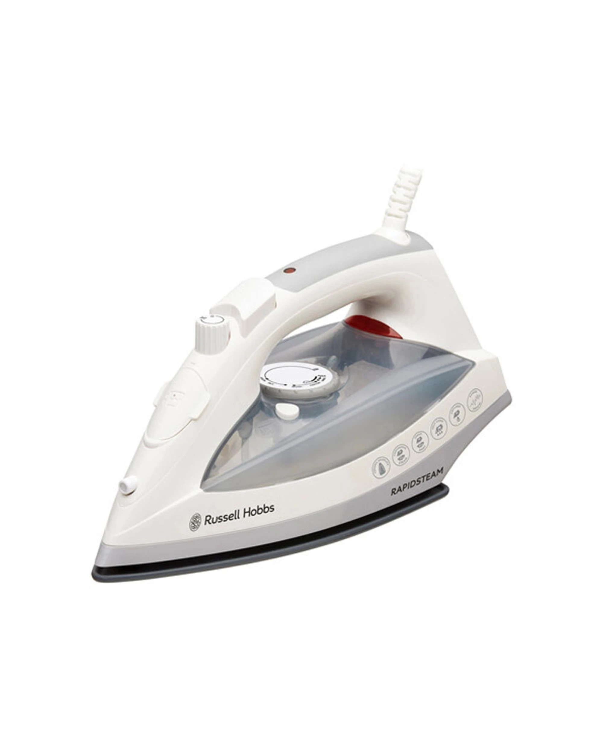 1 Russell Hobbs Rhc902 Clothing/garment Rapid Steam Shot Ironing Ceramic 2400w - White, 1 of 7