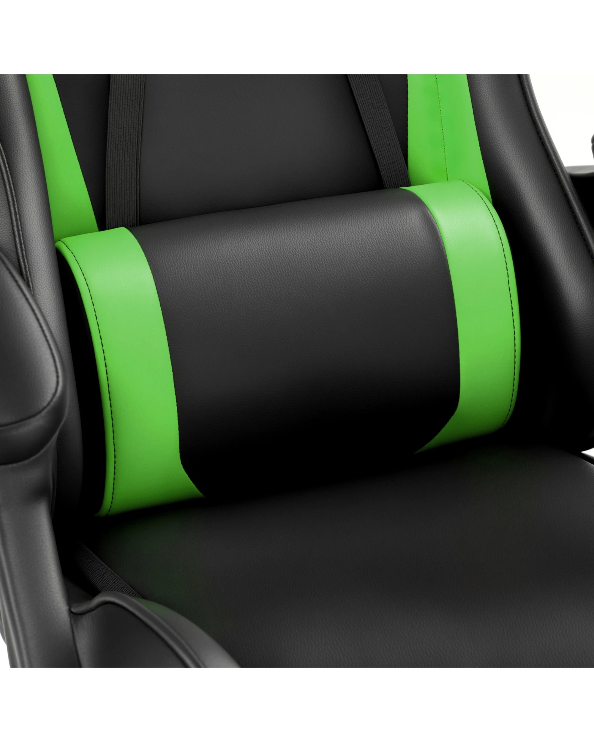 5 Advwin Gaming Chair with Lumbar Cushion - Green, 5 of 8