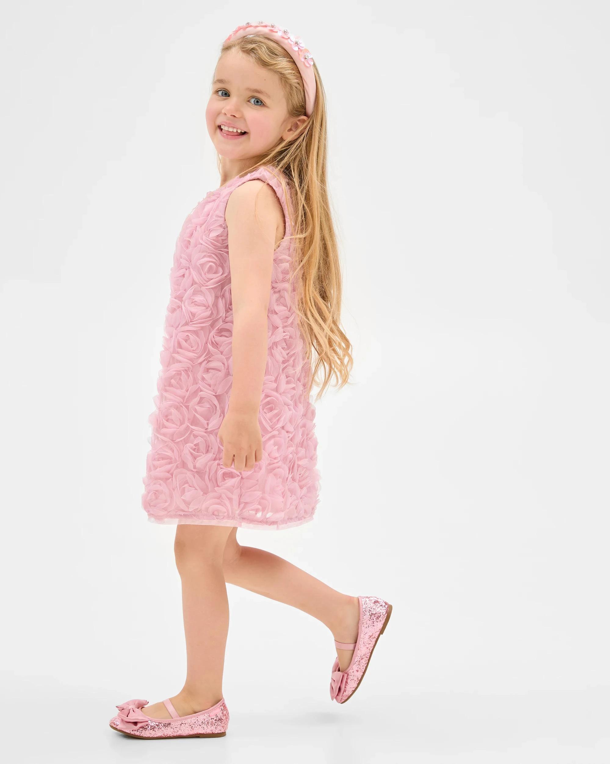 2 Target Rose Tulle Occasion Dress PINK, 2 of 6