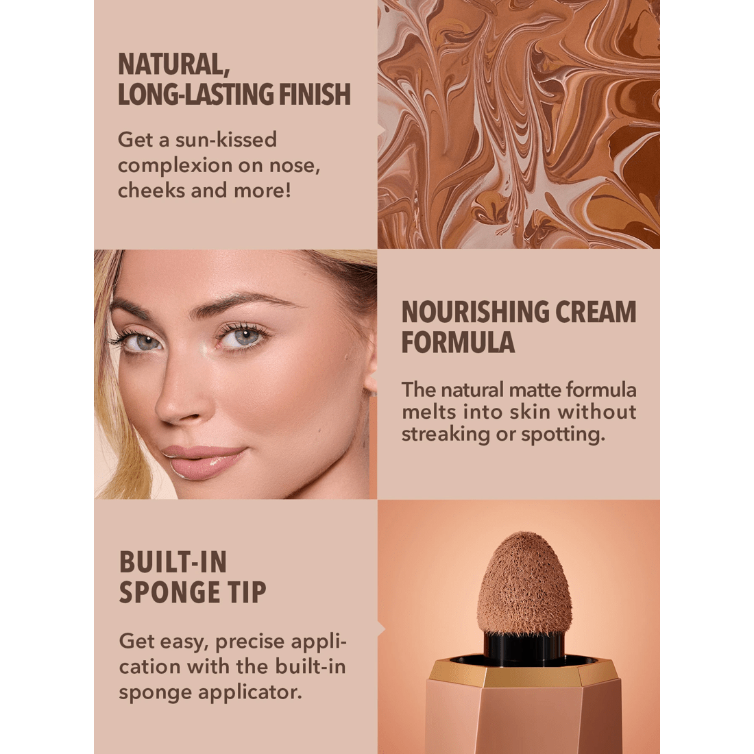 4 SHEGLAM Sun Beam Matte Liquid Bronzer - Golden Sun, 4 of 6