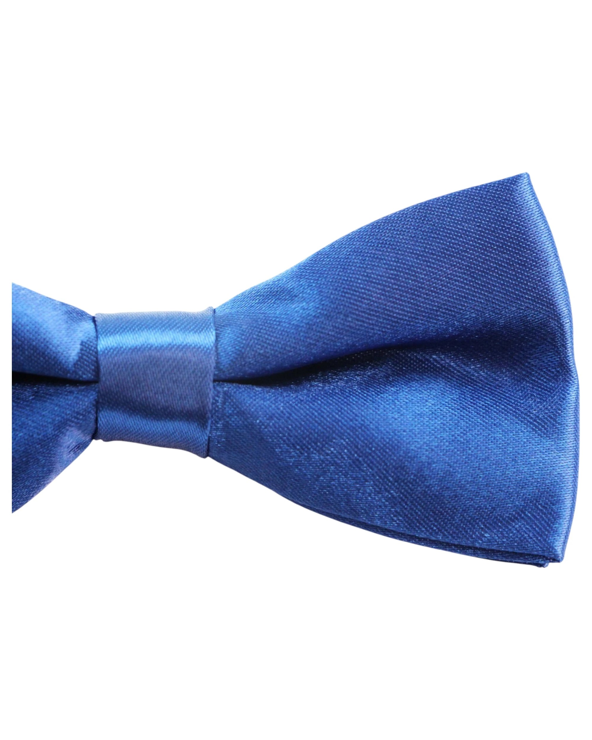 3 Zasel Boys Blue Plain Bow Tie - Blue, 3 of 5