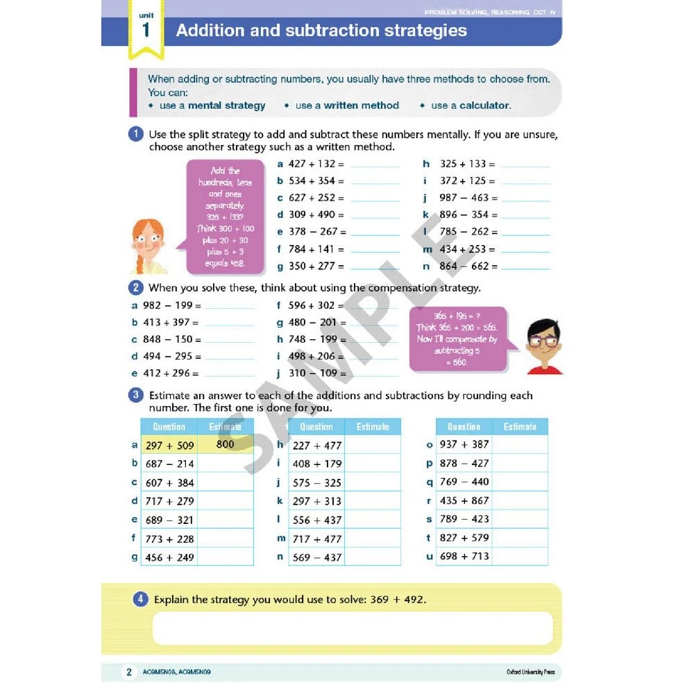 2 Maths Plus Australian Curriculum Value Pack Year 5, 2 of 5