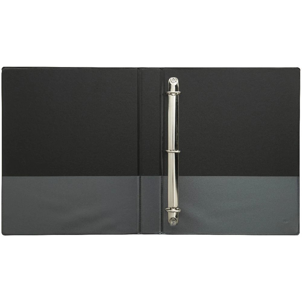 4 J.Burrows Insert Binder A4 3 D-Ring 25mm Black, 4 of 6