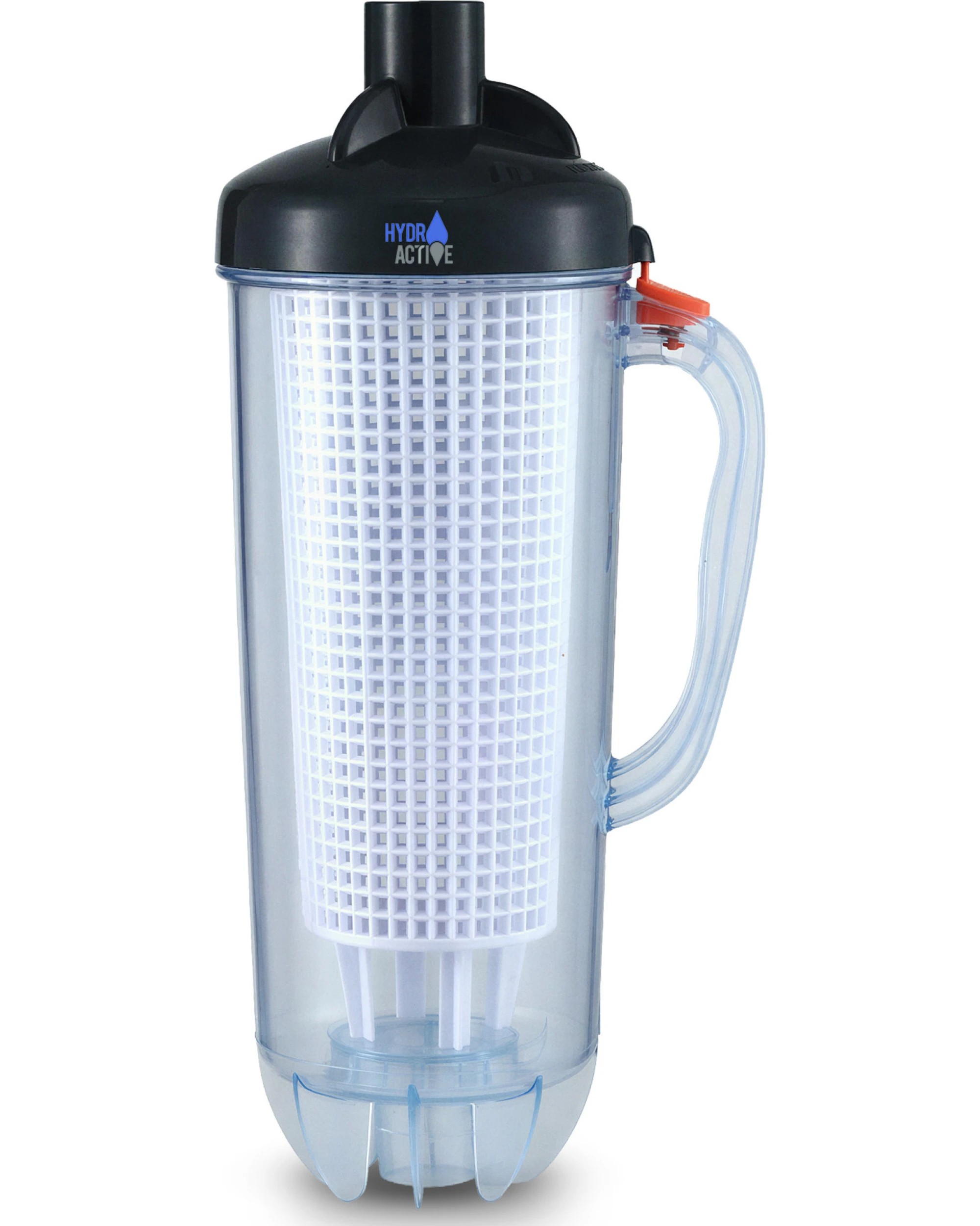 1 HydroActive Pool Leaf Canister Inline Debris Catcher for Suction Cleaners - Black, 1 of 8