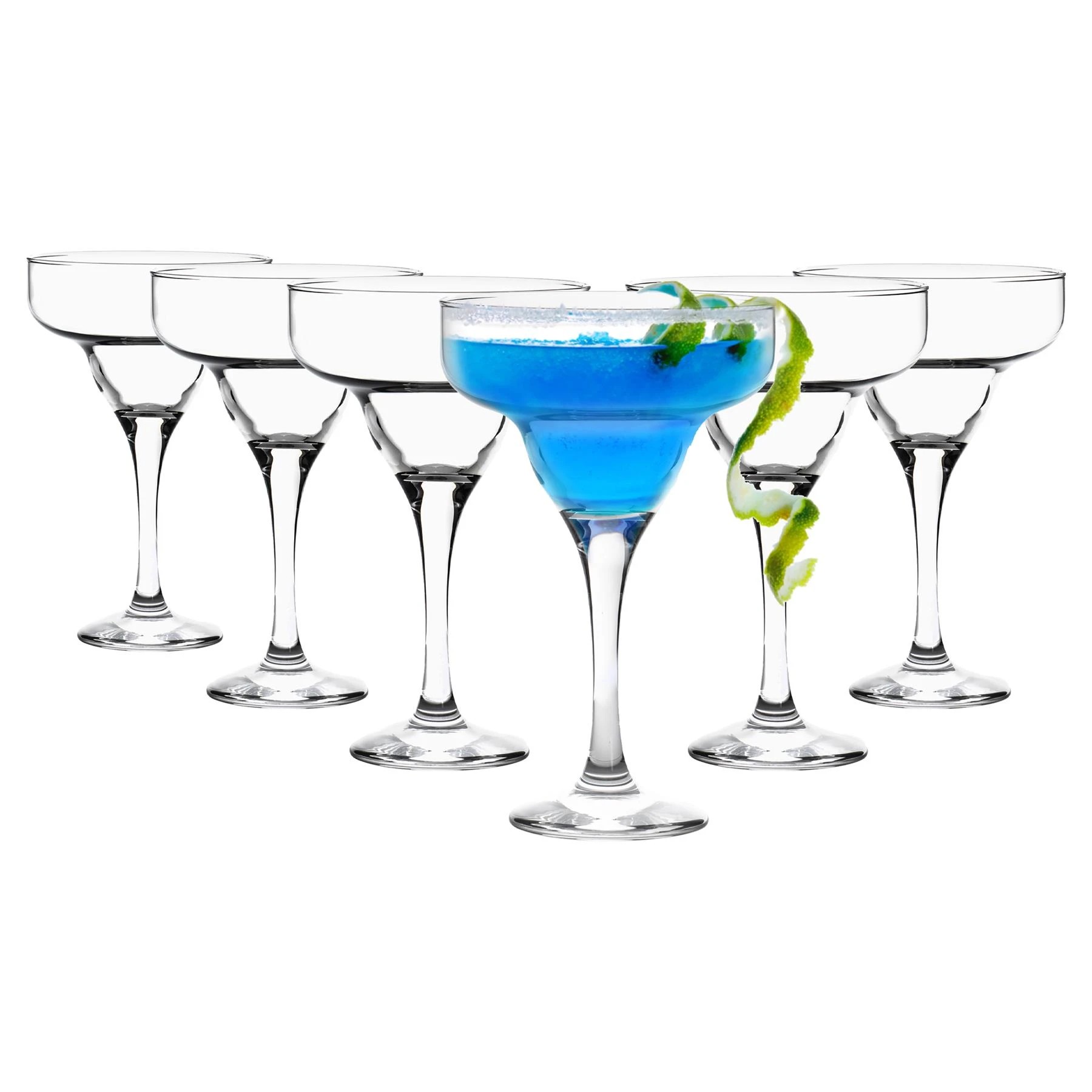 1 LAV Misket Margarita Glasses - 300ml - Clear, 1 of 6