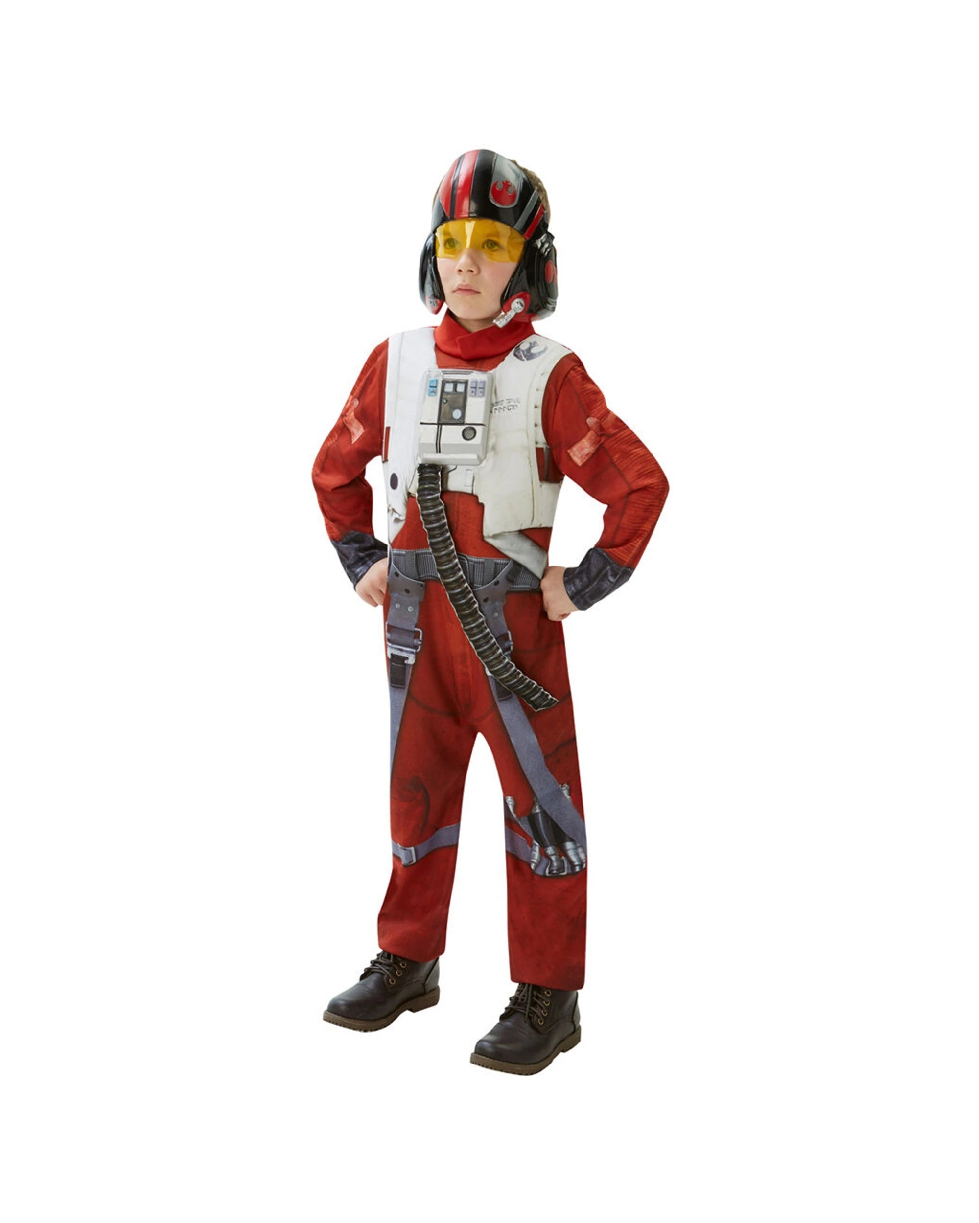 1 Star Wars X-Wing Fighter Deluxe Kids Boys Dress Up Costume L - Multi, 1 of 3