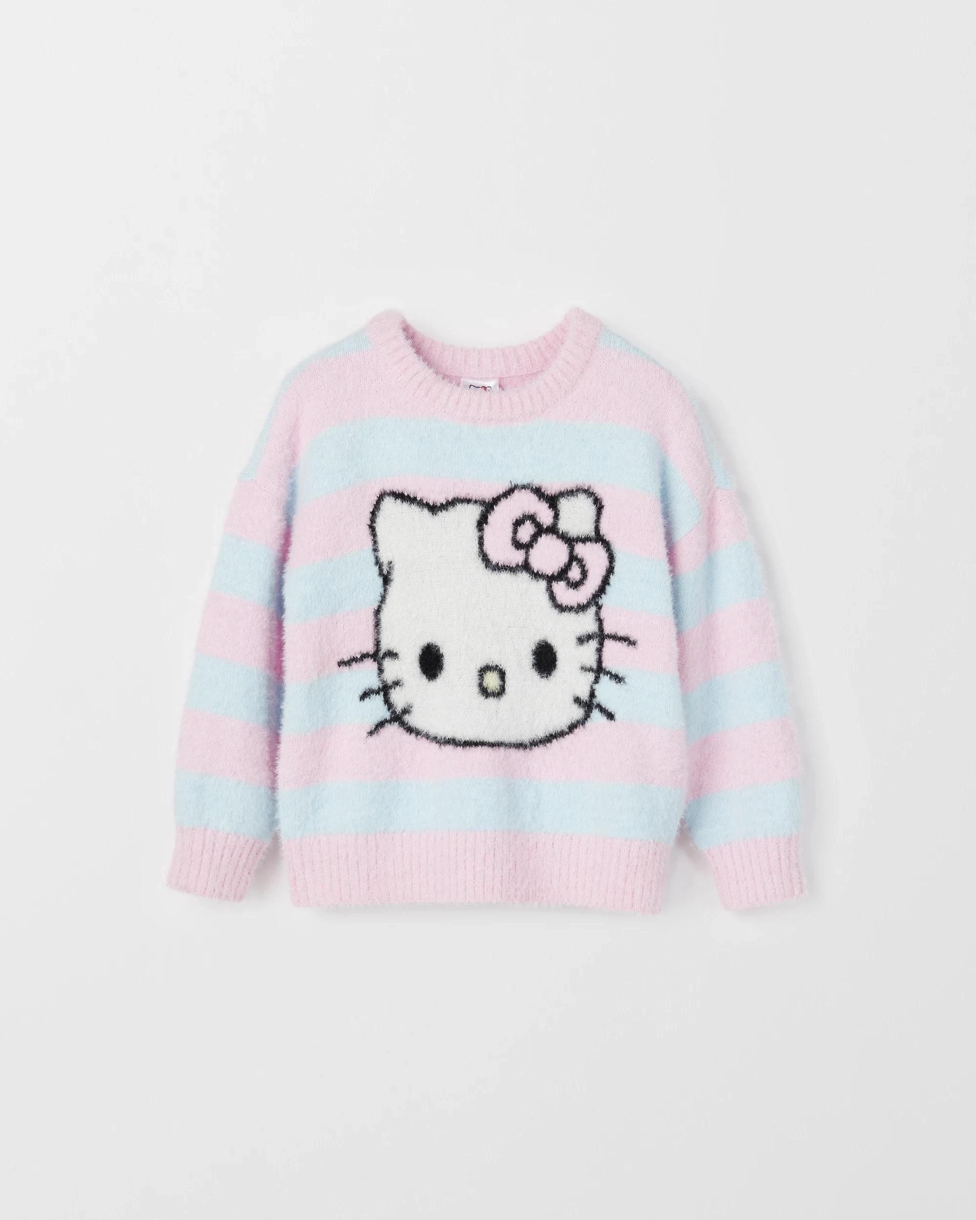 5 Hello Kitty Long Sleeve Stripe Knit Jumper , 5 of 6