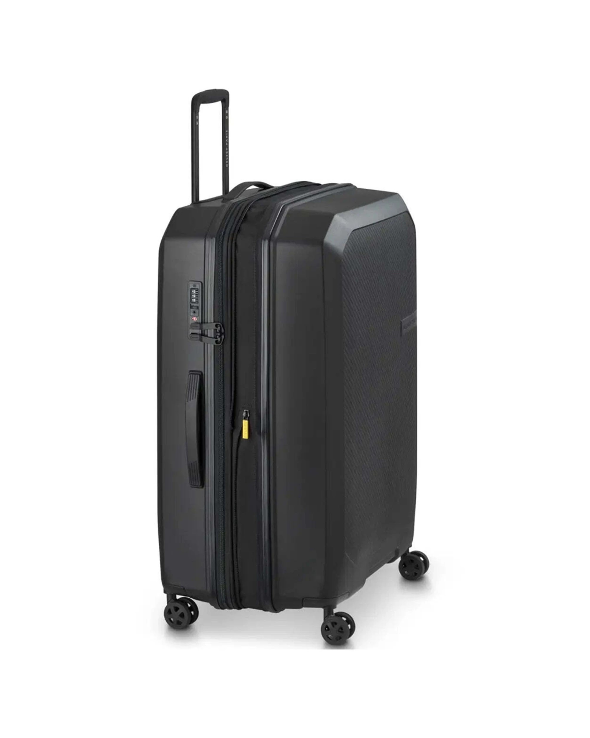 4 Delsey Anvers 75 cm 4 Wheel Expandable Suitcase TSA Lock Matte Finish - Black, 4 of 7