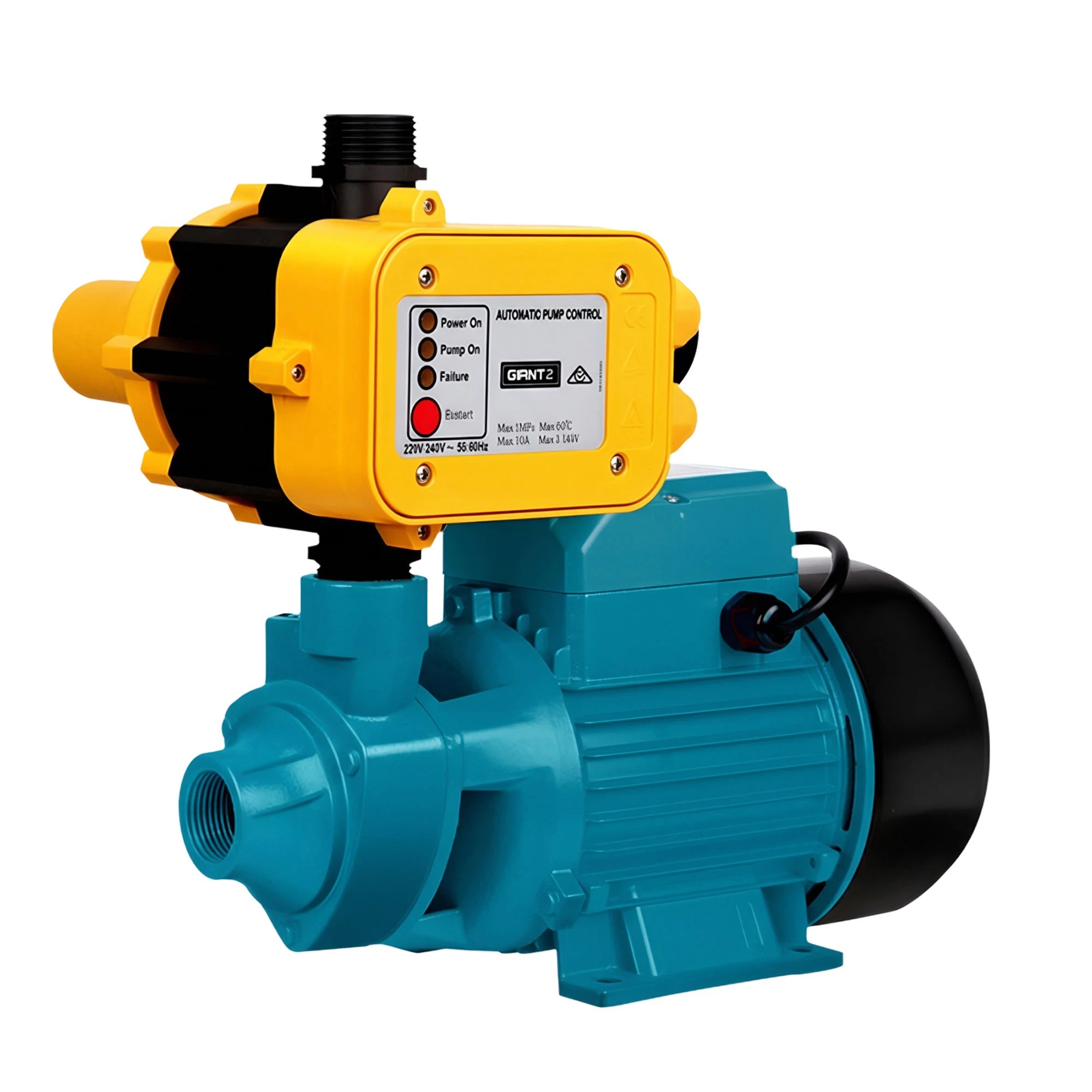 1 Giantz Peripheral Water Pump Garden Boiler Car Wash Auto Irrigation QB80 - Multi, 1 of 6