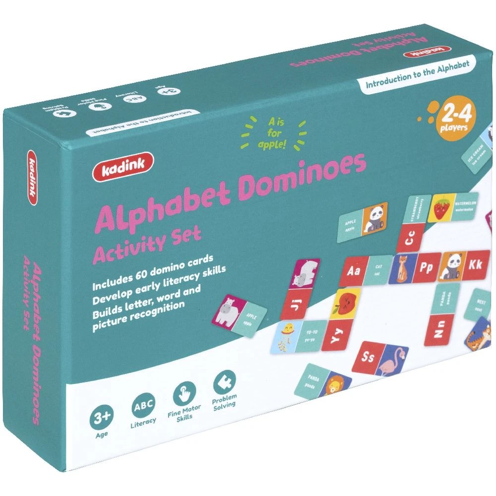 2 Kadink Alphabet Dominoes Activity Set, 2 of 3