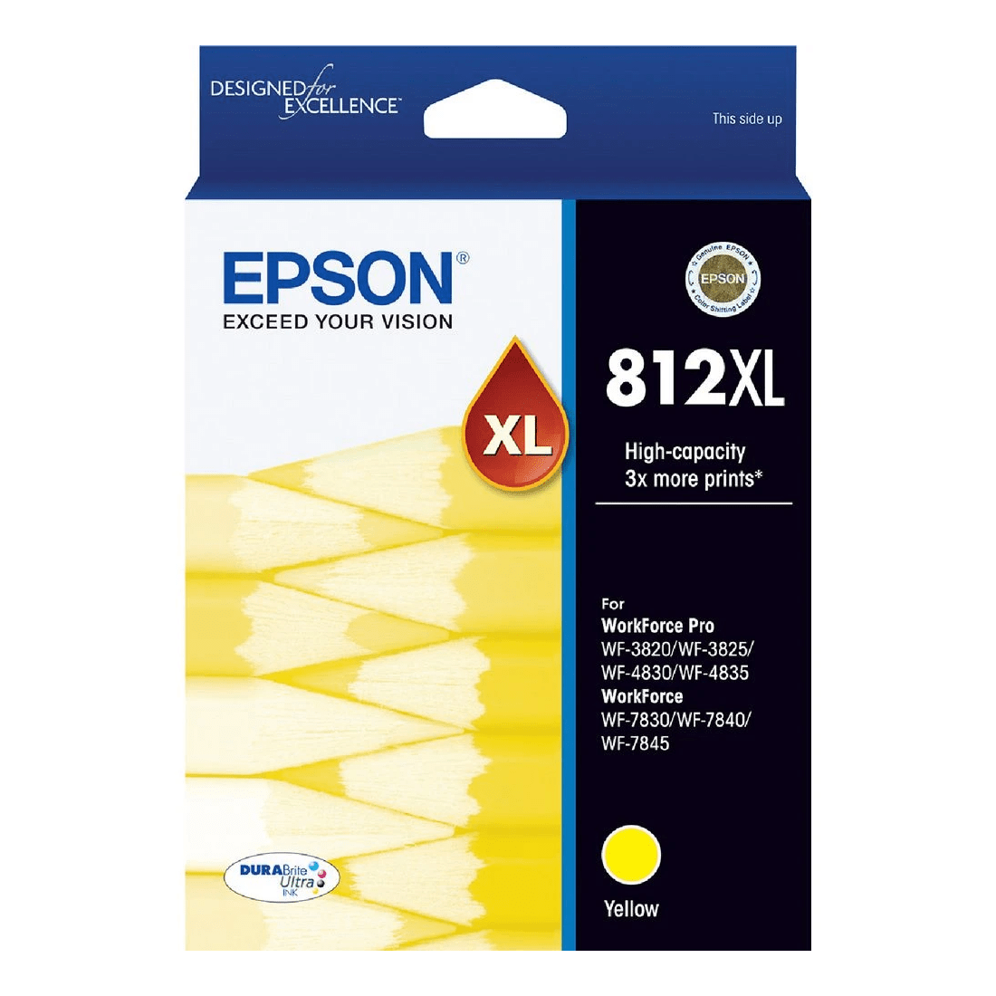 1 Epson 812XL DURABrite Ultra Ink Cartridge Yellow, 1 of 1