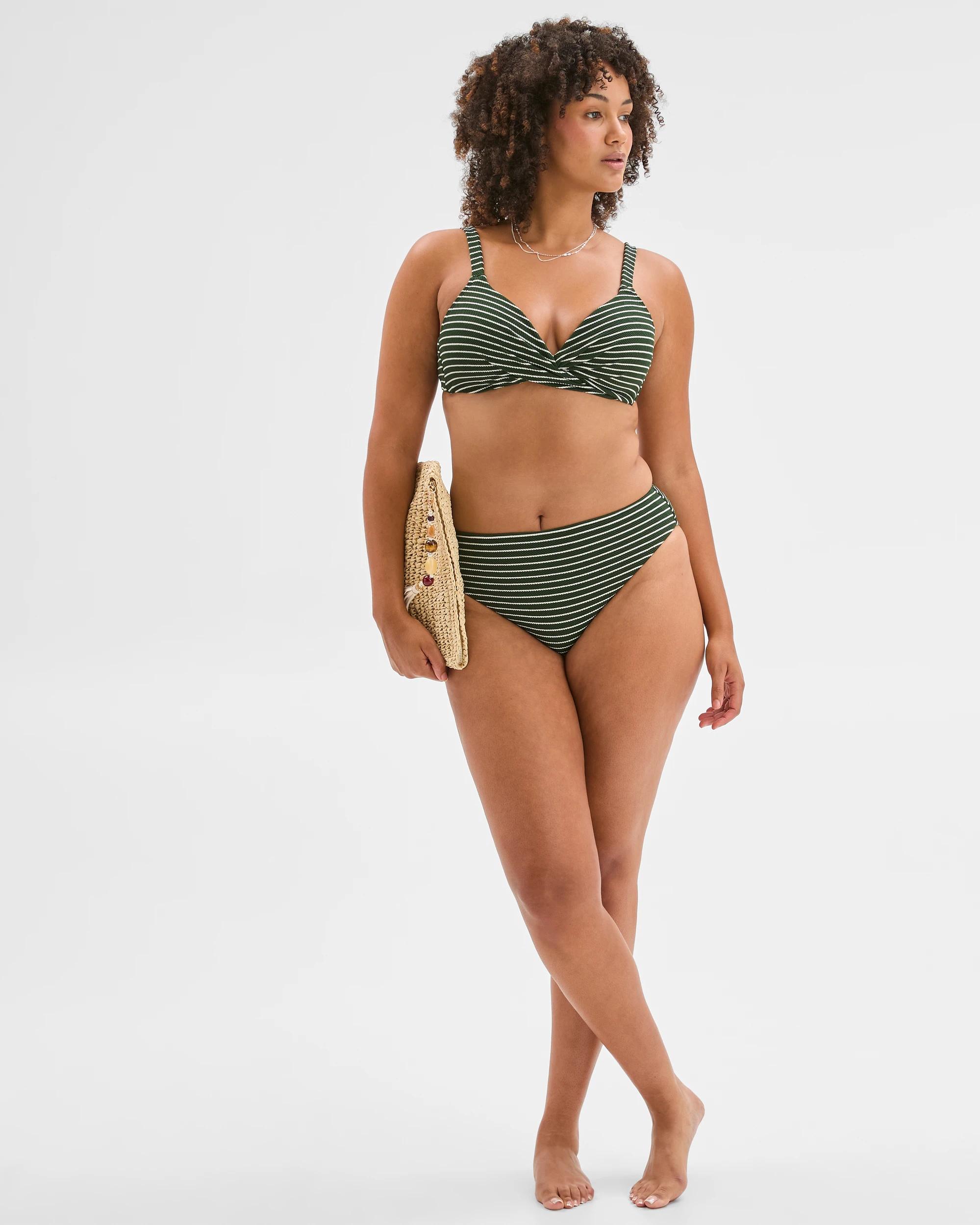 9 Target Woman Rope Texture Bikini Top KOMBU STRIPE, 9 of 10