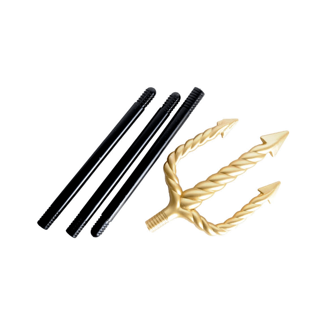 2 JD Party Gold Spiral Trident, 2 of 5