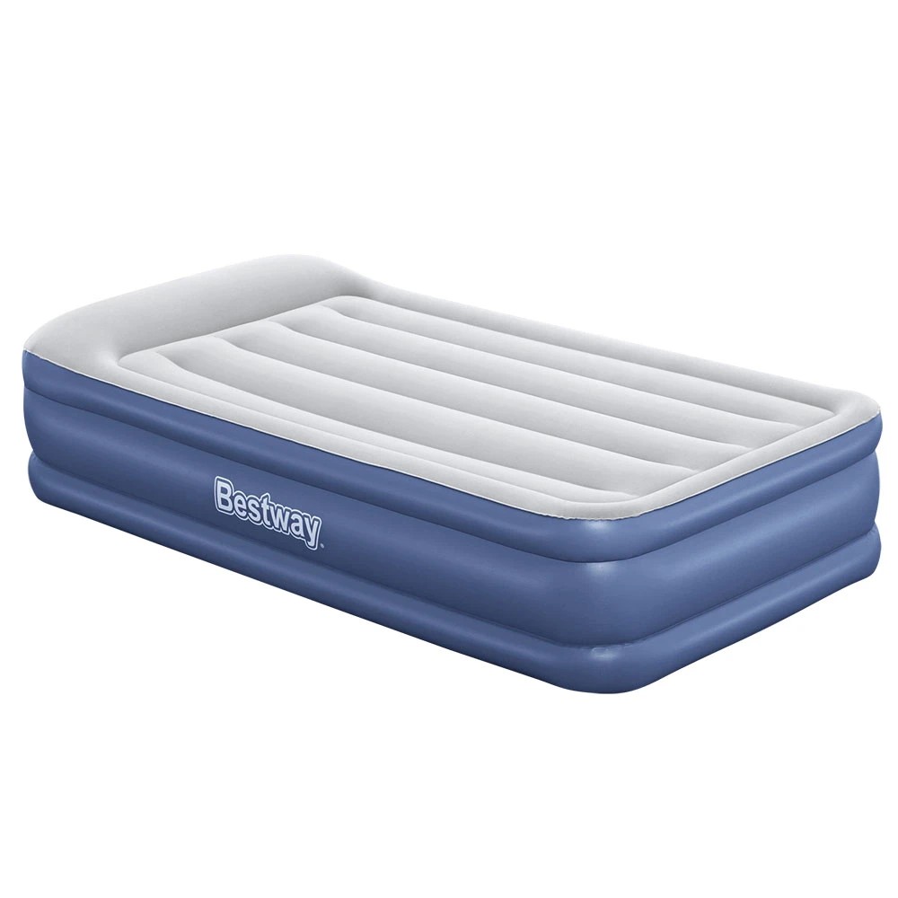 1 Bestway Air Mattress Inflatable Bed 46cm Airbed Single - Single Bed - Multi, 1 of 8
