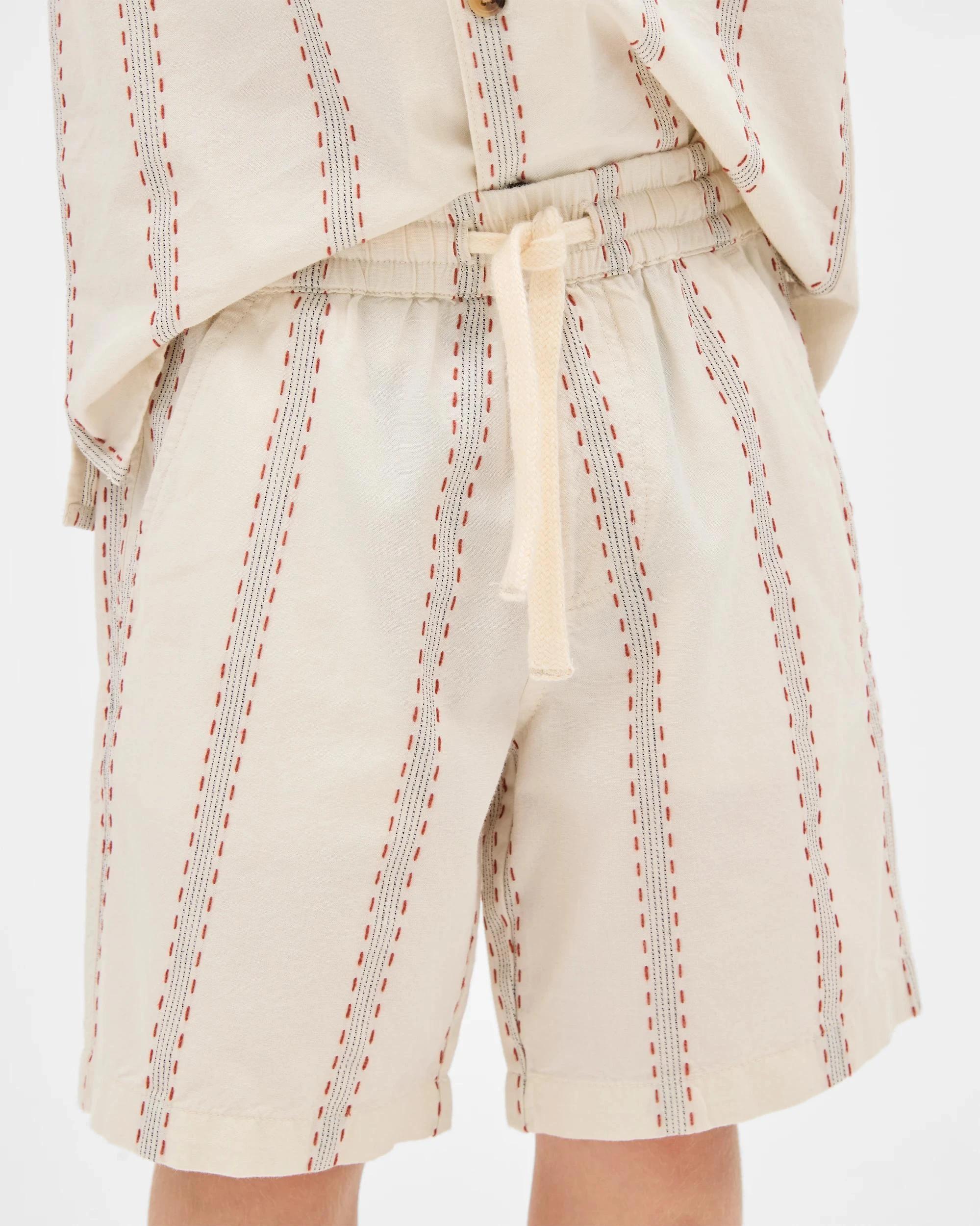 4 Target Australian Cotton Rich Shirt and Short Set RED + WHITE, 4 of 7