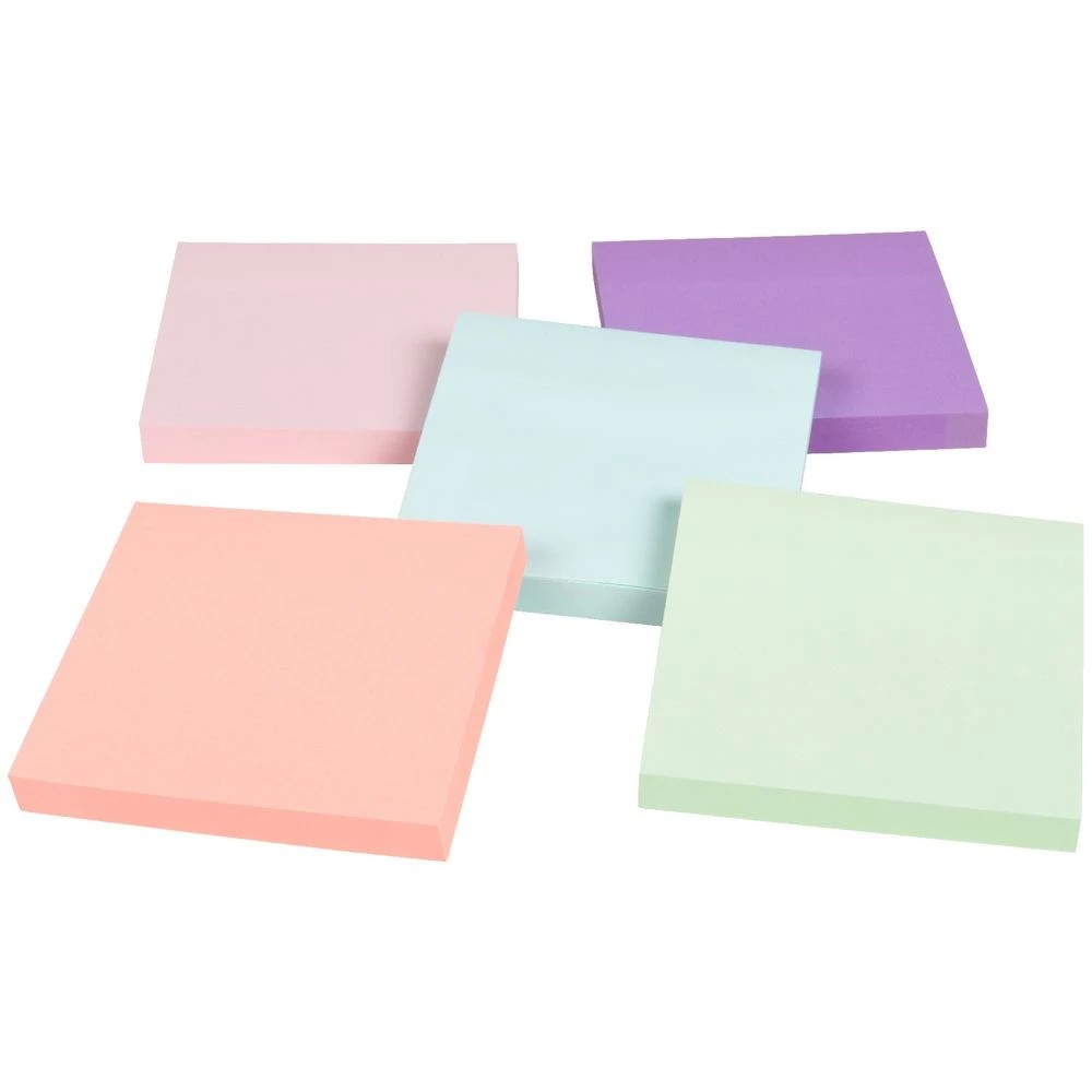 4 J.Burrows Stick-It Notes 76x76mm Riviera 5 Pack, 4 of 4