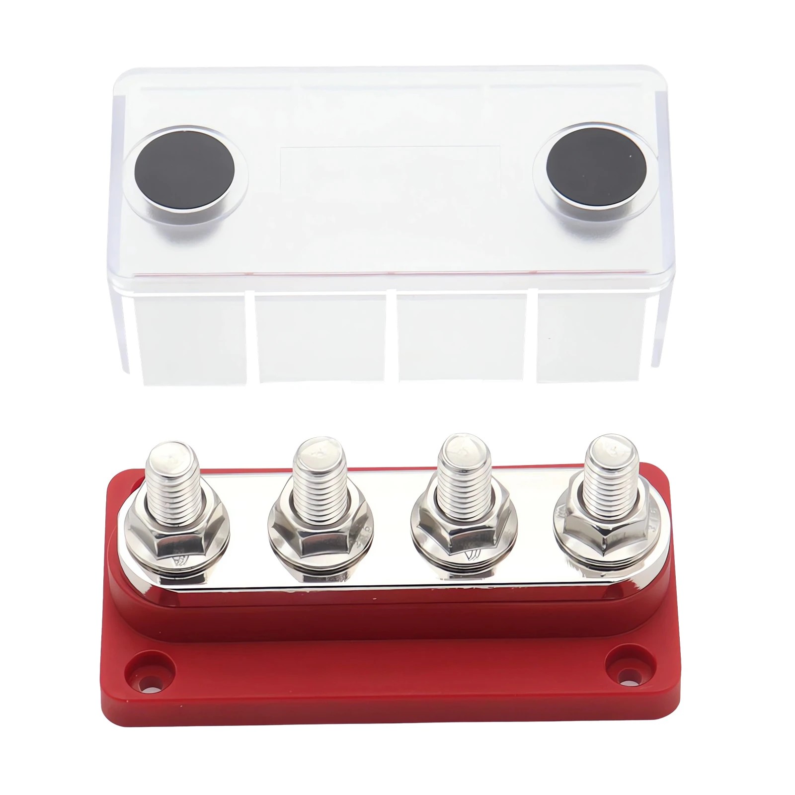 9 GENTRAX 12V 100Ah Lithium Battery + 4 GANG 300A Bus Bar Red, 9 of 10