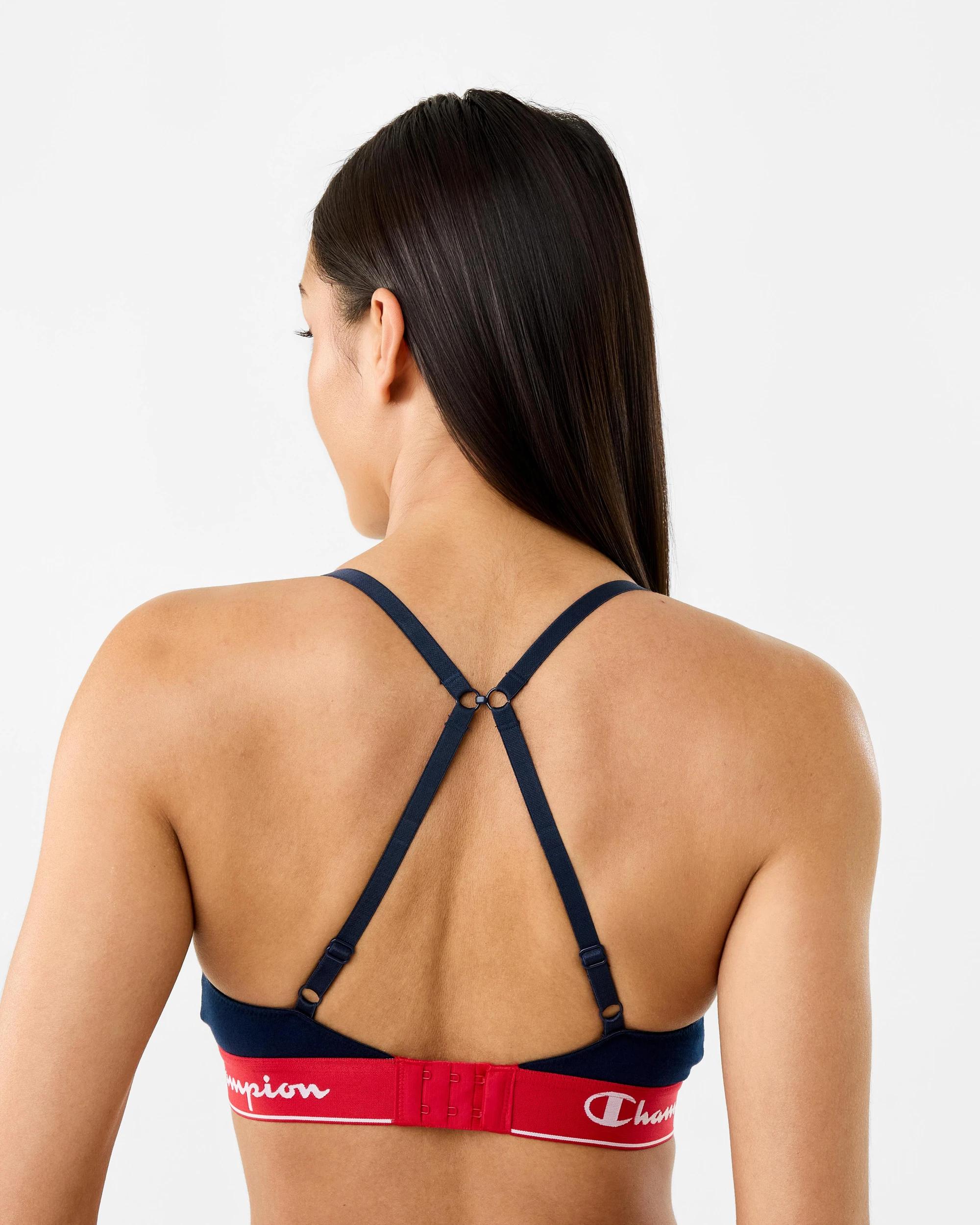 4 Champion Bralette Navy Red, 4 of 9